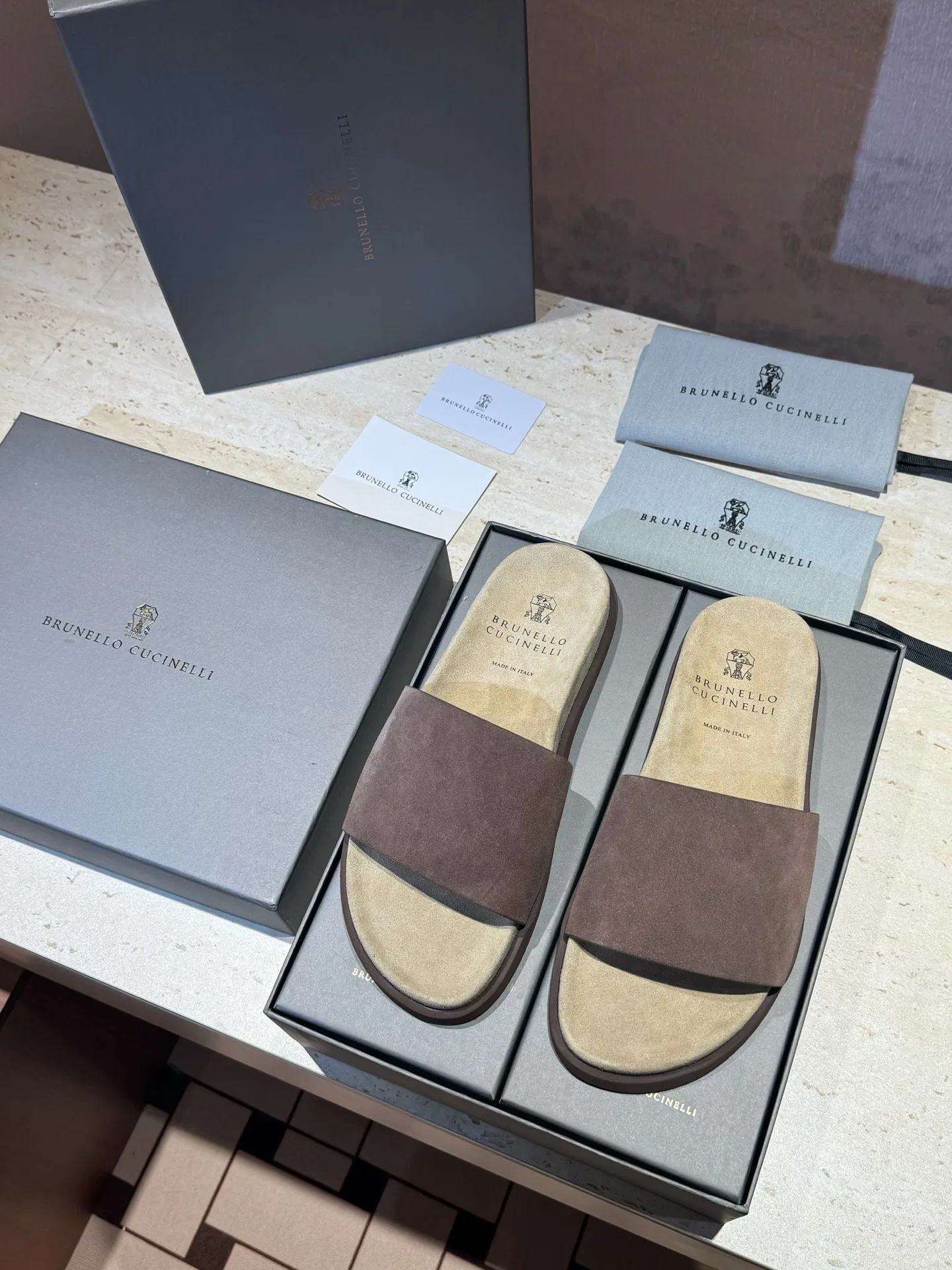 BRUNE 27FW VFQPVWO 026 슬리퍼 26