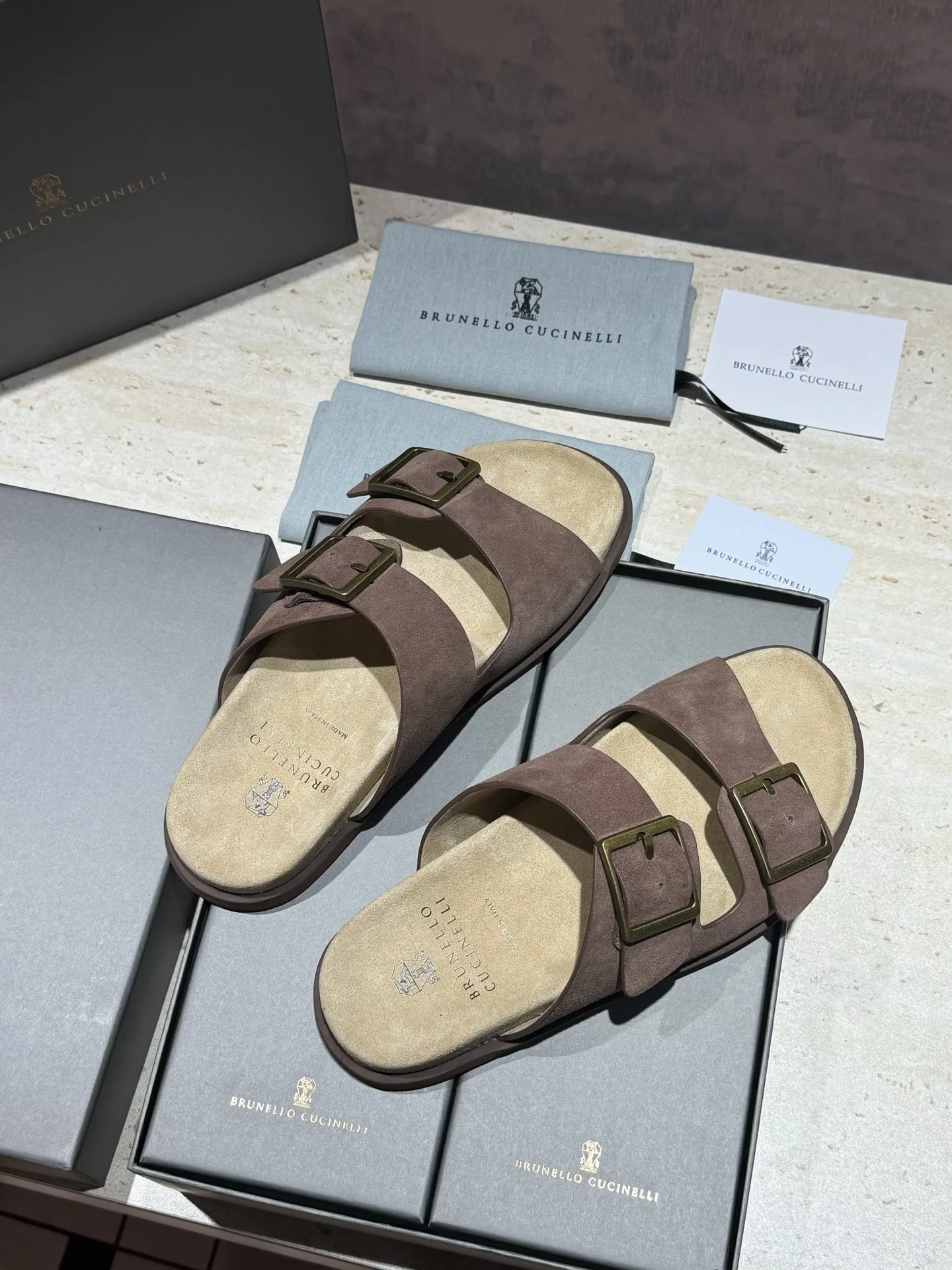 BRUNE 27FW VFQPVWO 027 슬리퍼 14