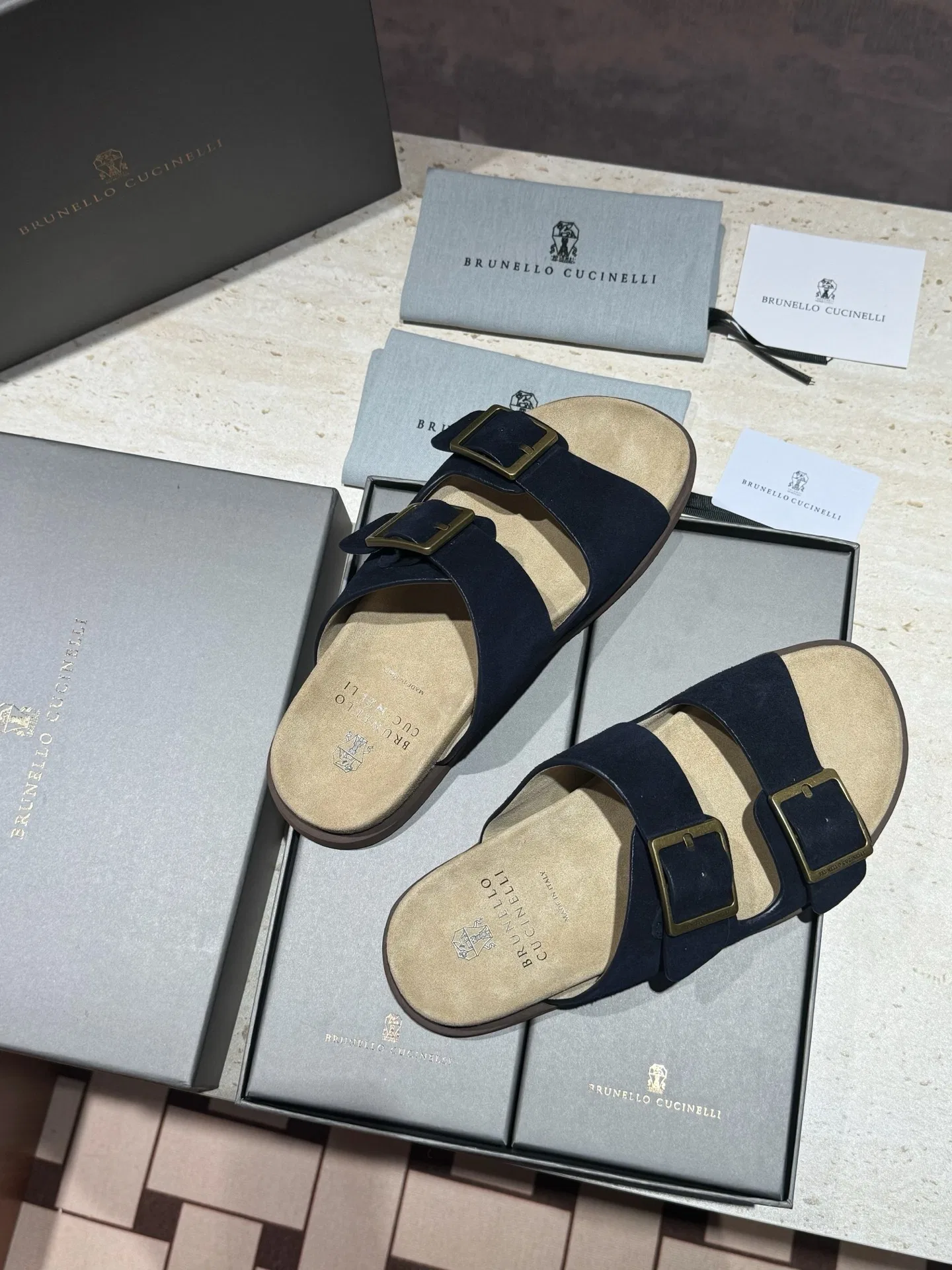 BRUNE 27FW VFQPVWO 027 슬리퍼 19