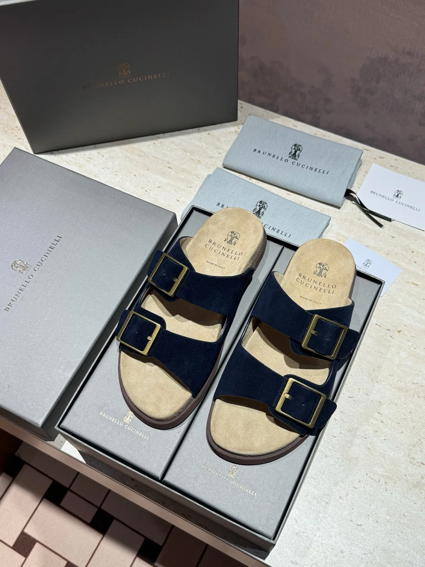 BRUNE 27FW VFQPVWO 027 슬리퍼 21