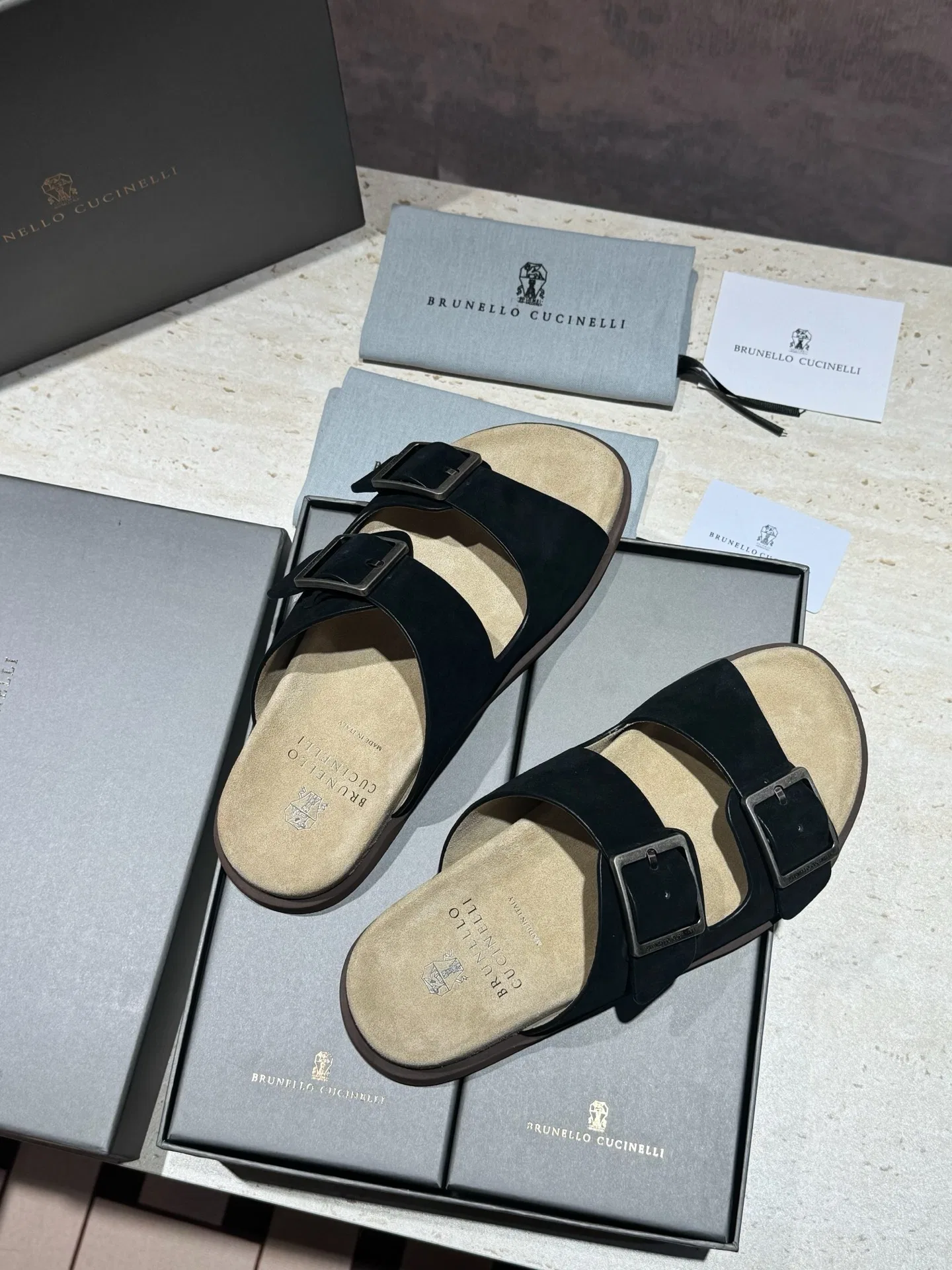 BRUNE 27FW VFQPVWO 027 슬리퍼 25