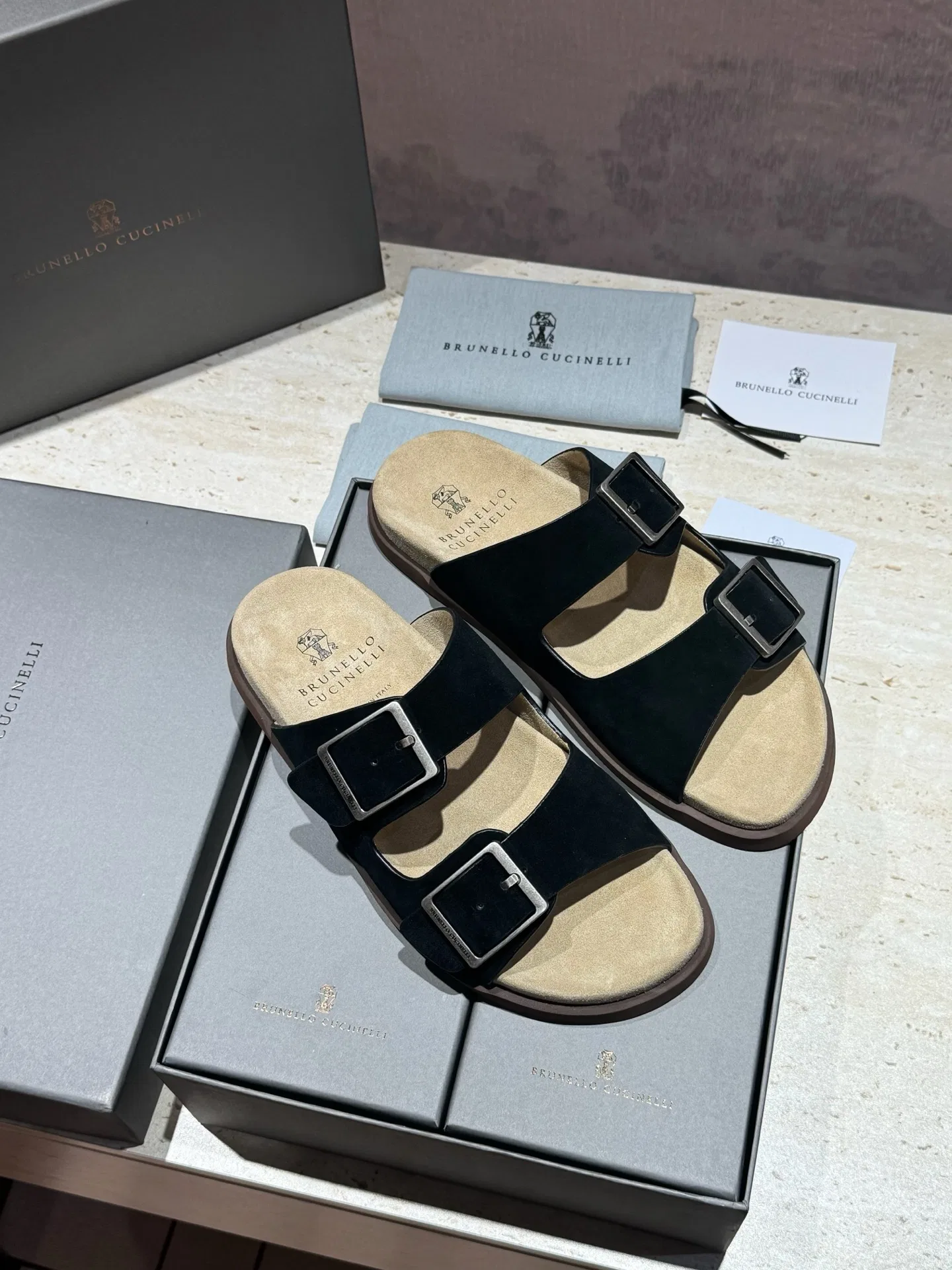 BRUNE 27FW VFQPVWO 027 슬리퍼 26