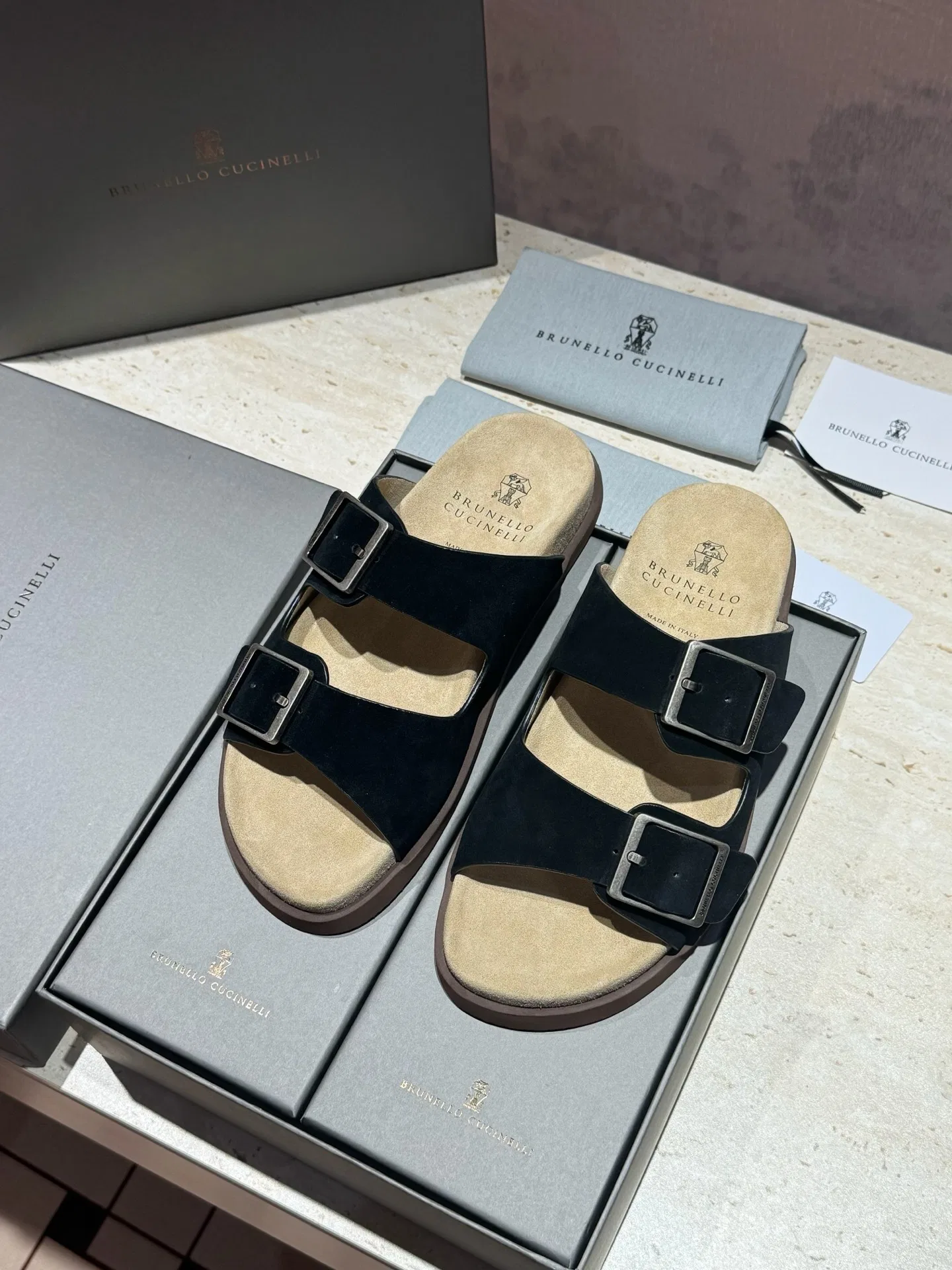 BRUNE 27FW VFQPVWO 027 슬리퍼 27