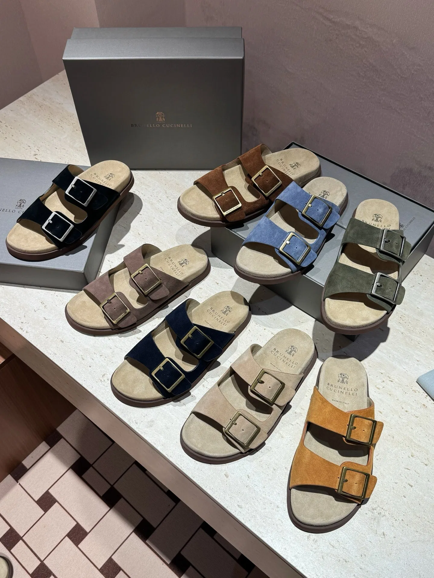 BRUNE 27FW VFQPVWO 027 슬리퍼 30