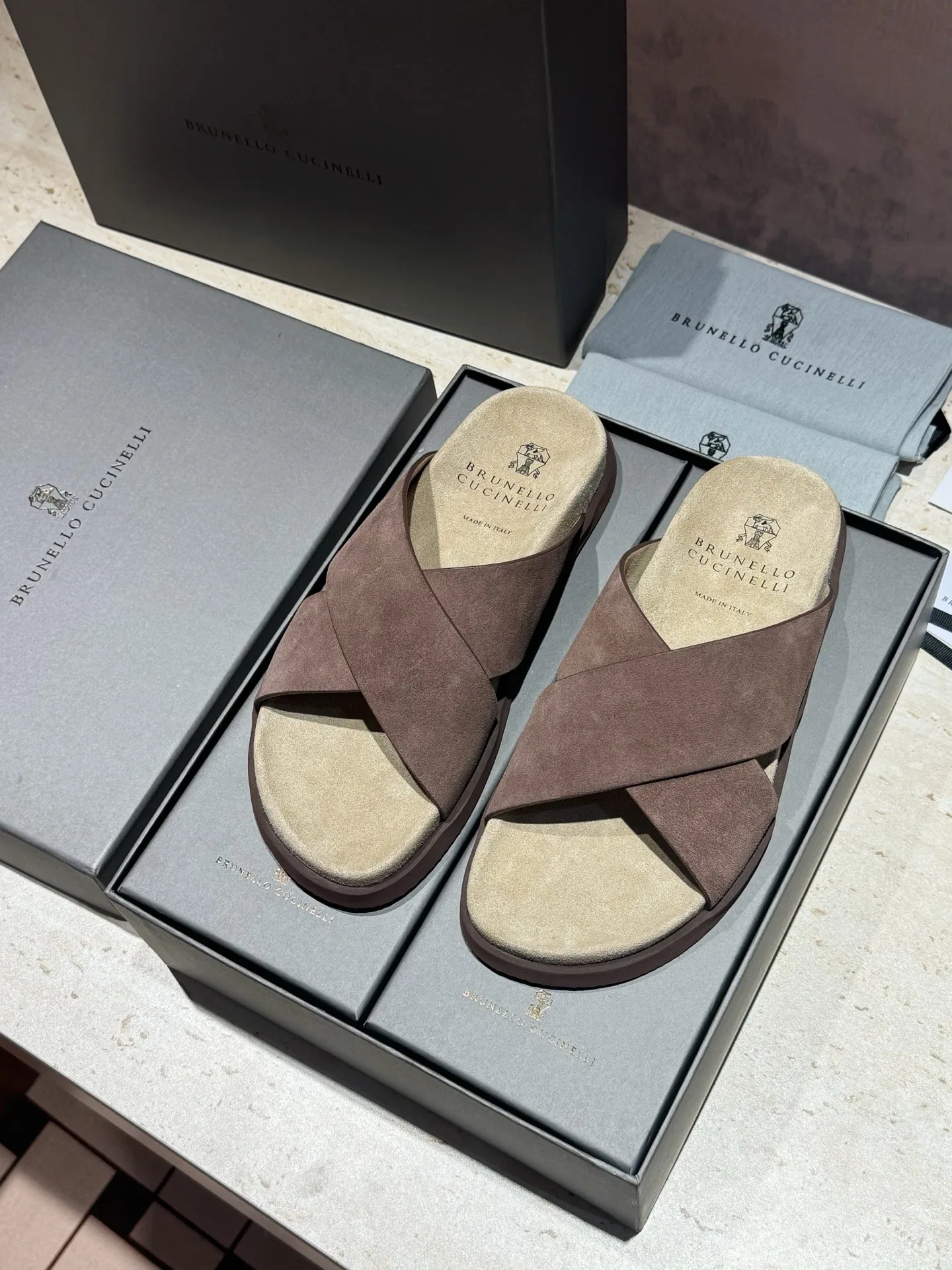 BRUNE 27FW VFQPVWO 028 슬리퍼 10