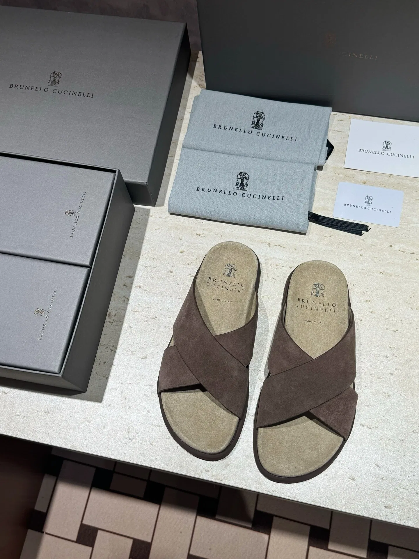 BRUNE 27FW VFQPVWO 028 슬리퍼 11