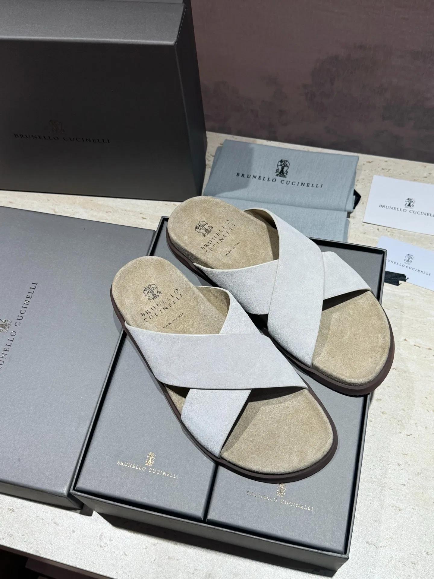 BRUNE 27FW VFQPVWO 028 슬리퍼 15