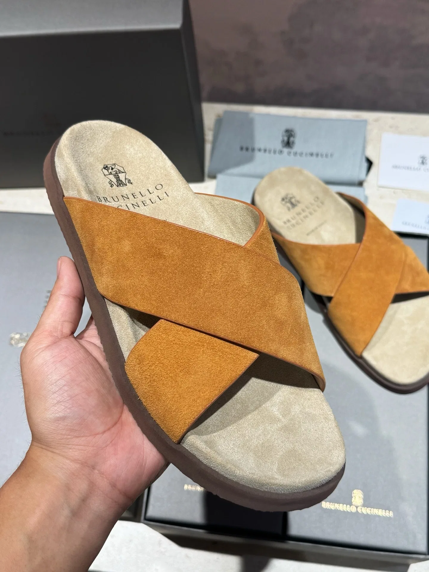 BRUNE 27FW VFQPVWO 028 슬리퍼 19