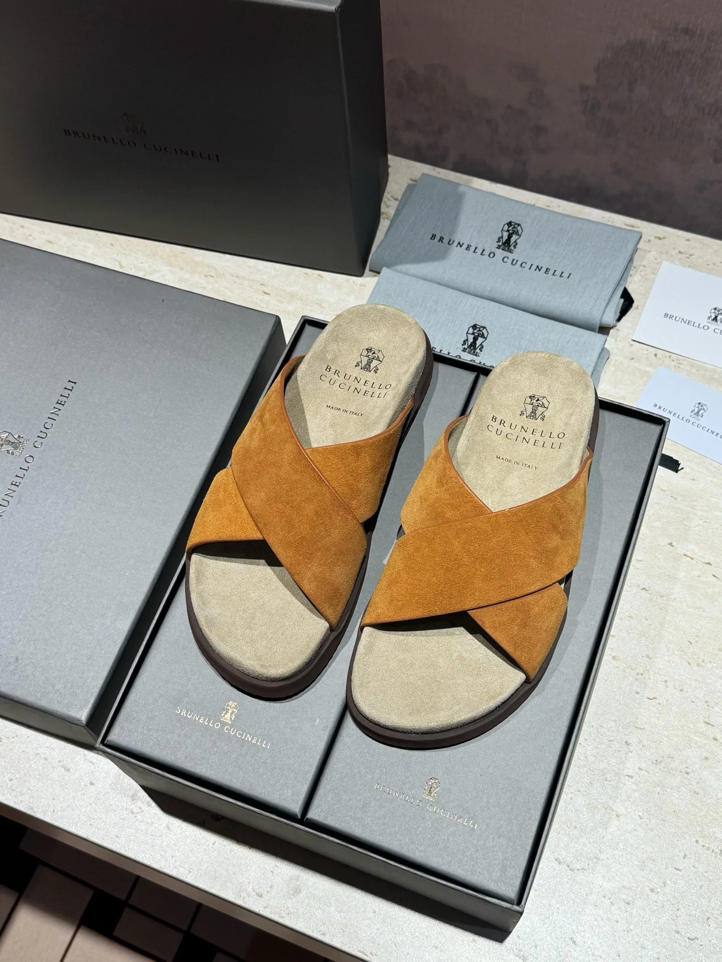 BRUNE 27FW VFQPVWO 028 슬리퍼 22
