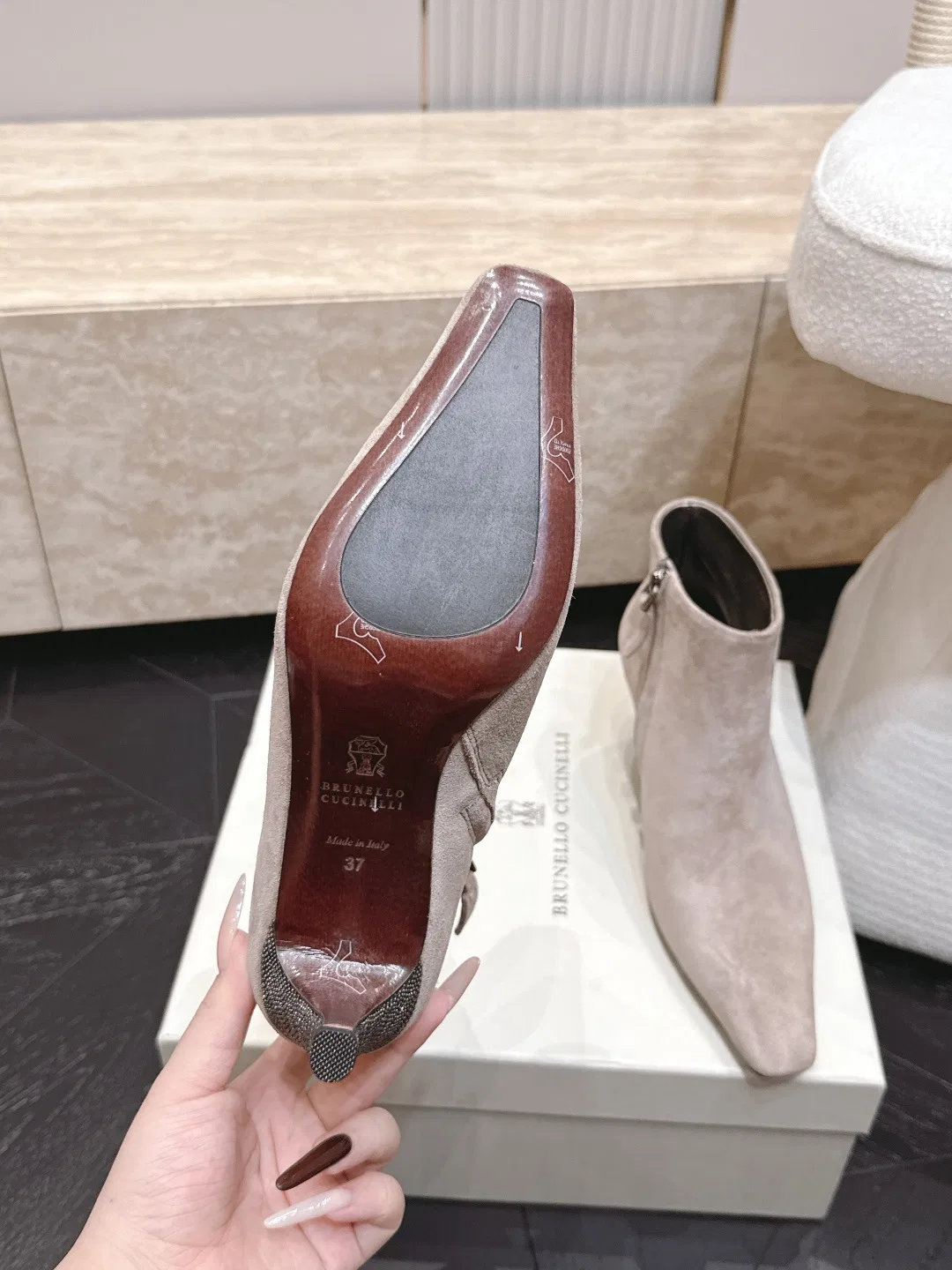 BRUNE 27FW VPILEFE 012 구두 36