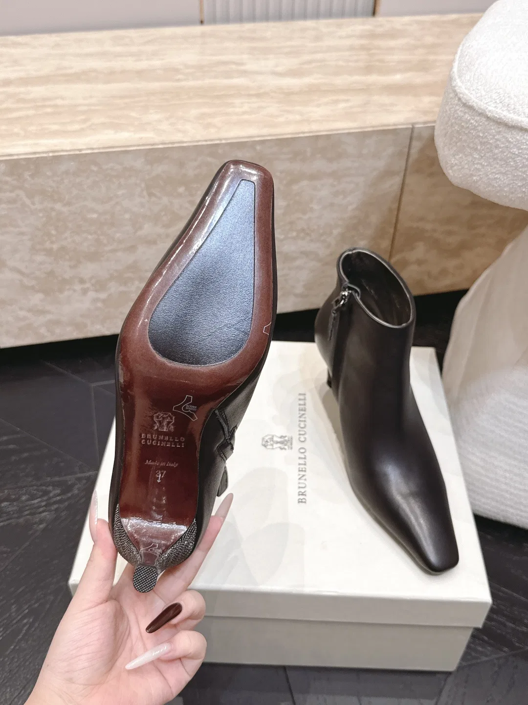 BRUNE 27FW VPILEFE 012 구두 43