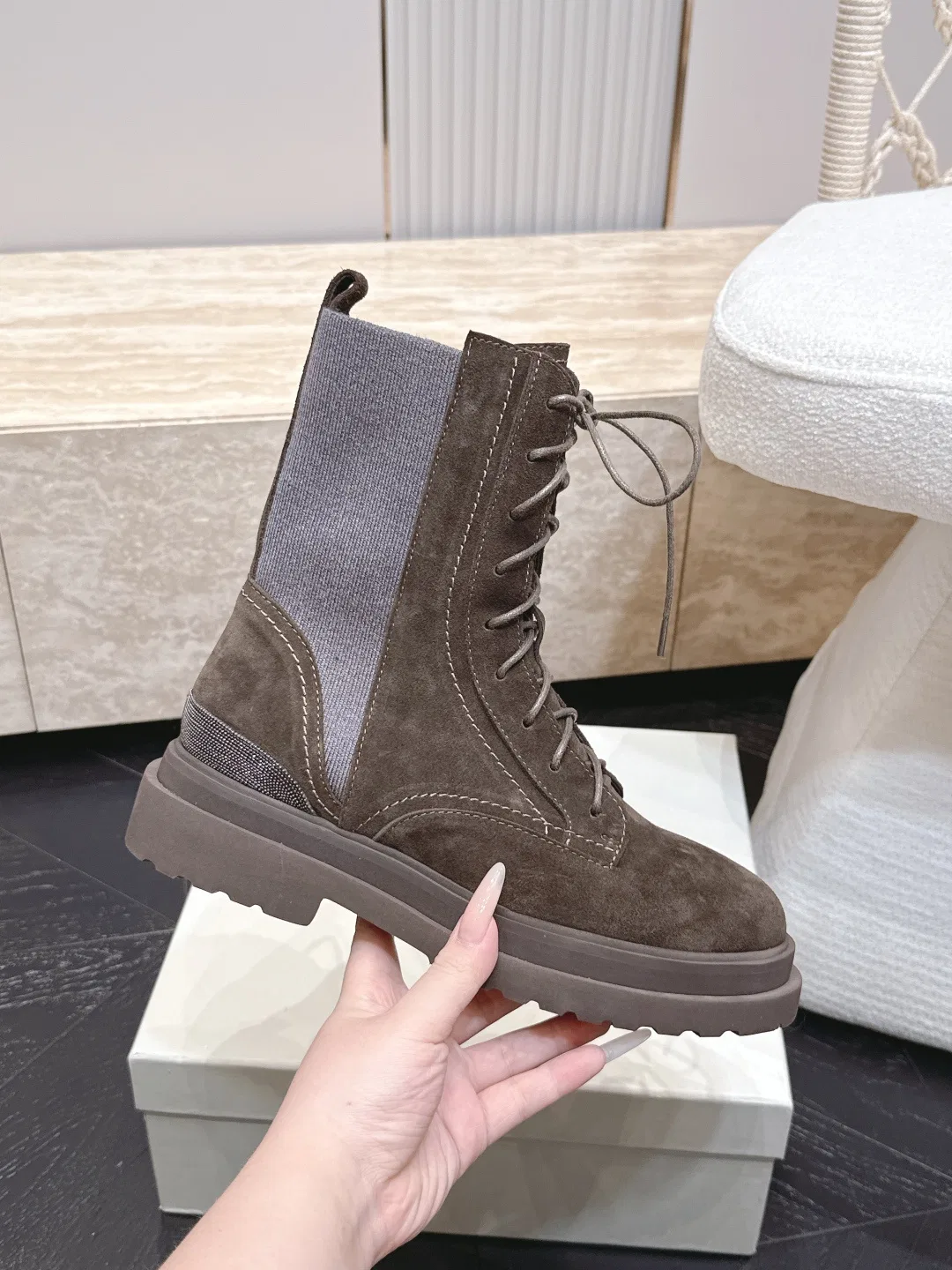BRUNE 27FW VPILEFE 014 워커 22
