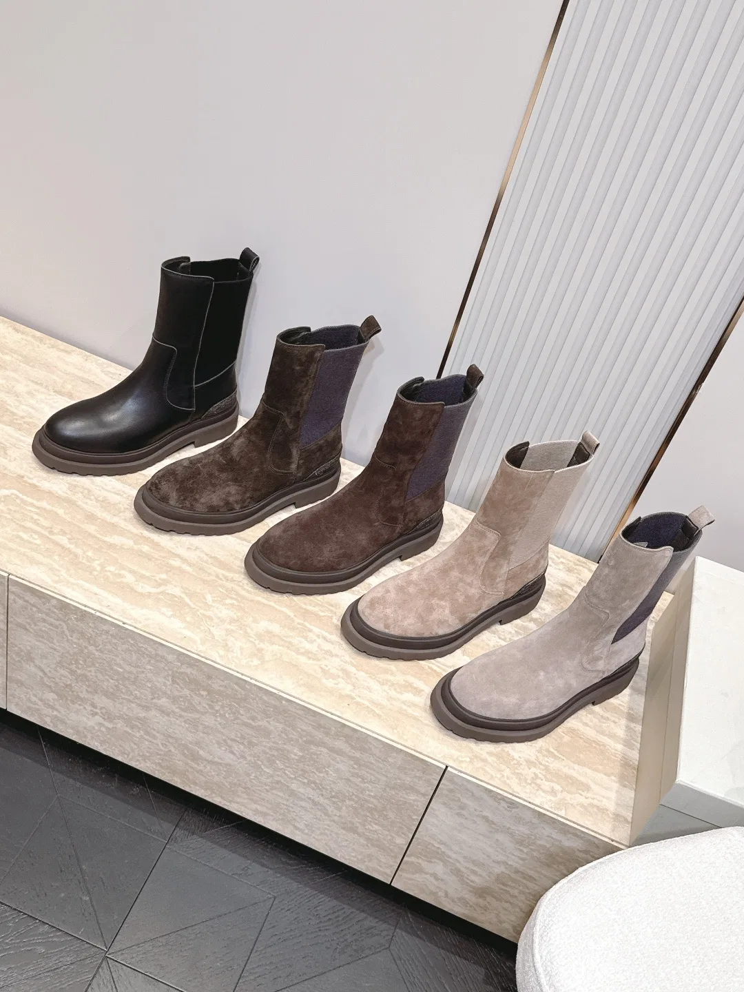 BRUNE 27FW VPILEFE 015 워커 42