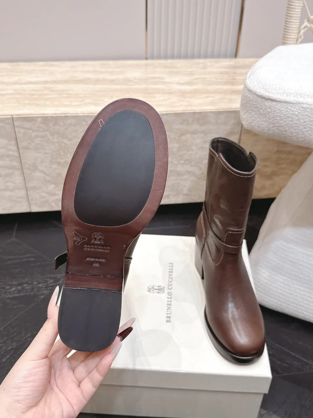 BRUNE 27FW VPILEFE 017 부츠 16
