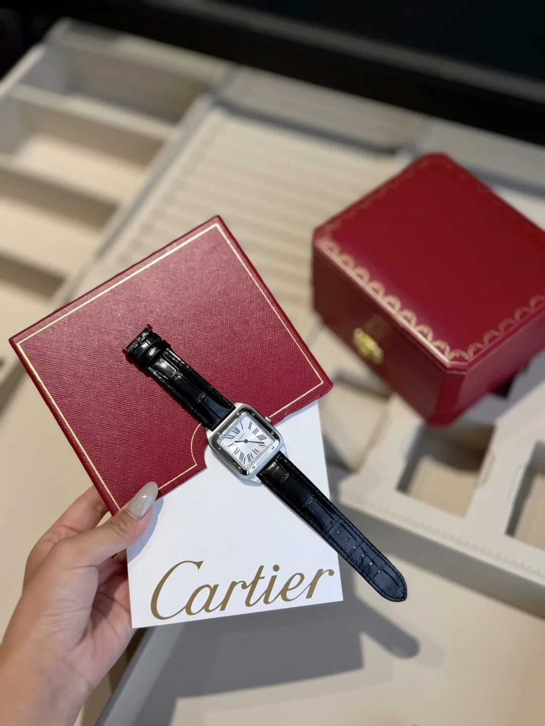 CARTIER 27FW QCIIHSM 003 시계 26