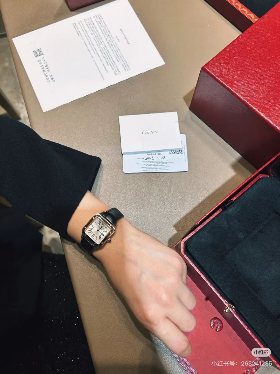 CARTIER 27FW QCIIHSM 003 시계 56