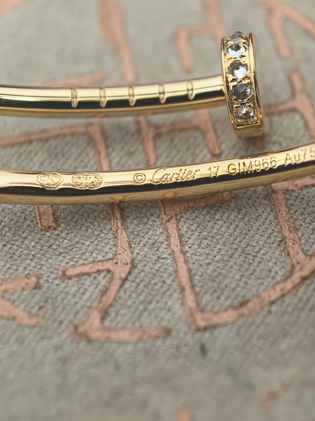 CARTIER 27FW QCIIHSM 004 팔찌 28