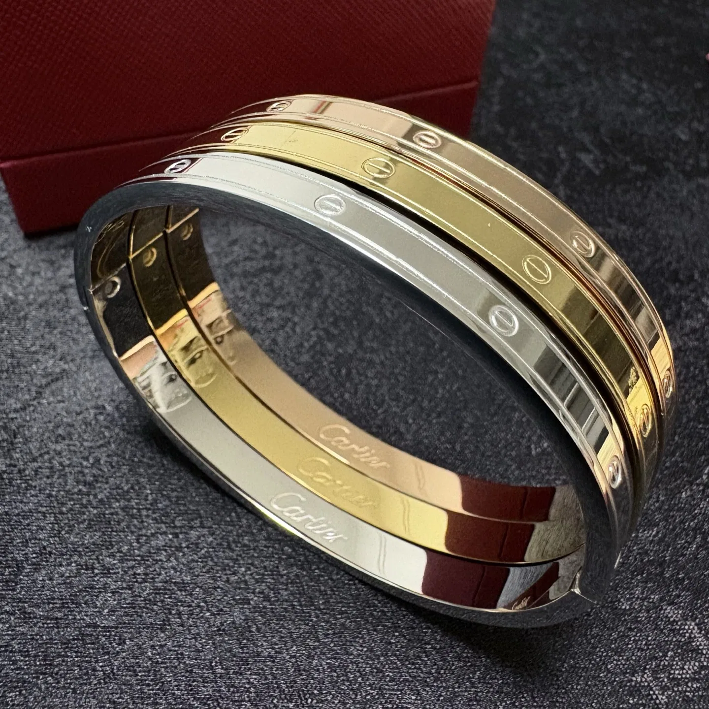 CARTIER 27FW QCIIHSM 009 팔찌 7