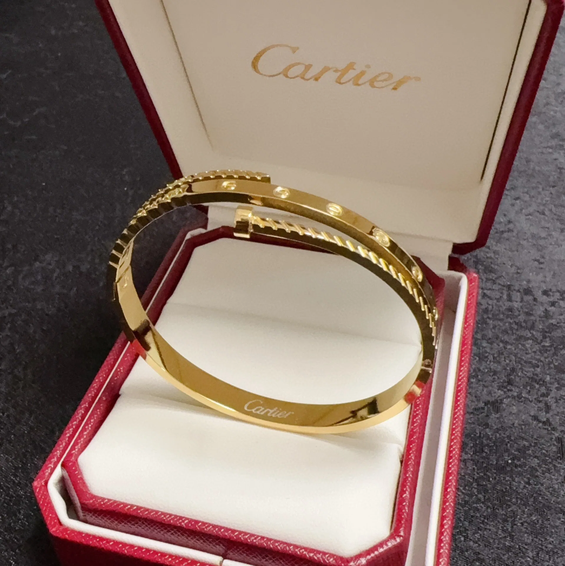 CARTIER 27FW QCIIHSM 010 팔찌 7