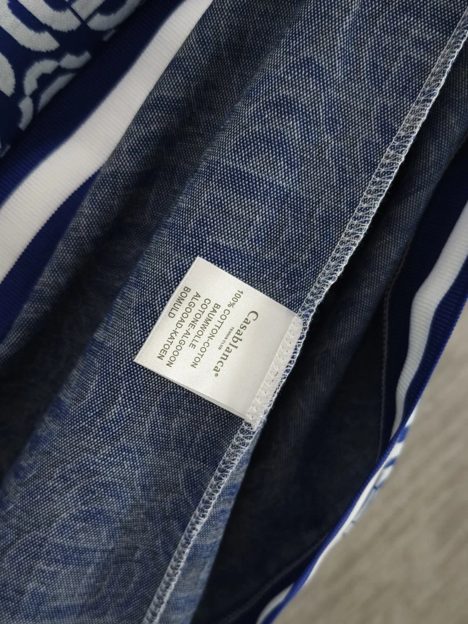 CASABLANCA 27FW WOSXHKM 001 폴로반팔티셔츠 9