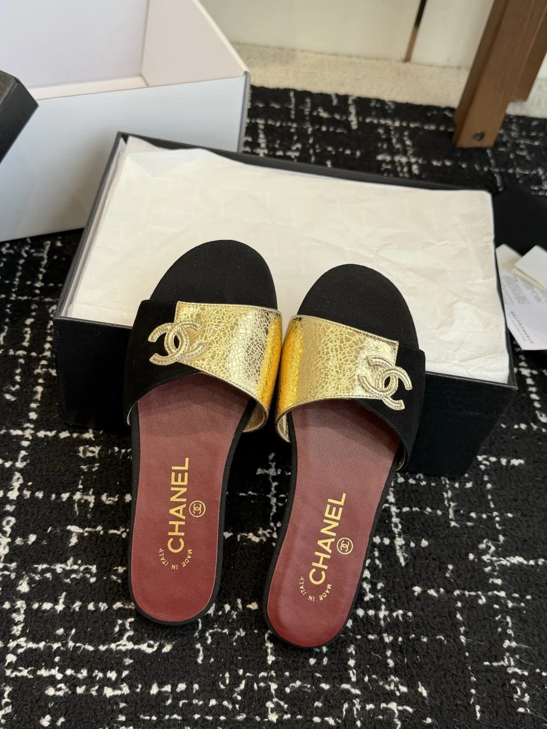 CHA 27FW SNTTJGC 005 슬리퍼 10