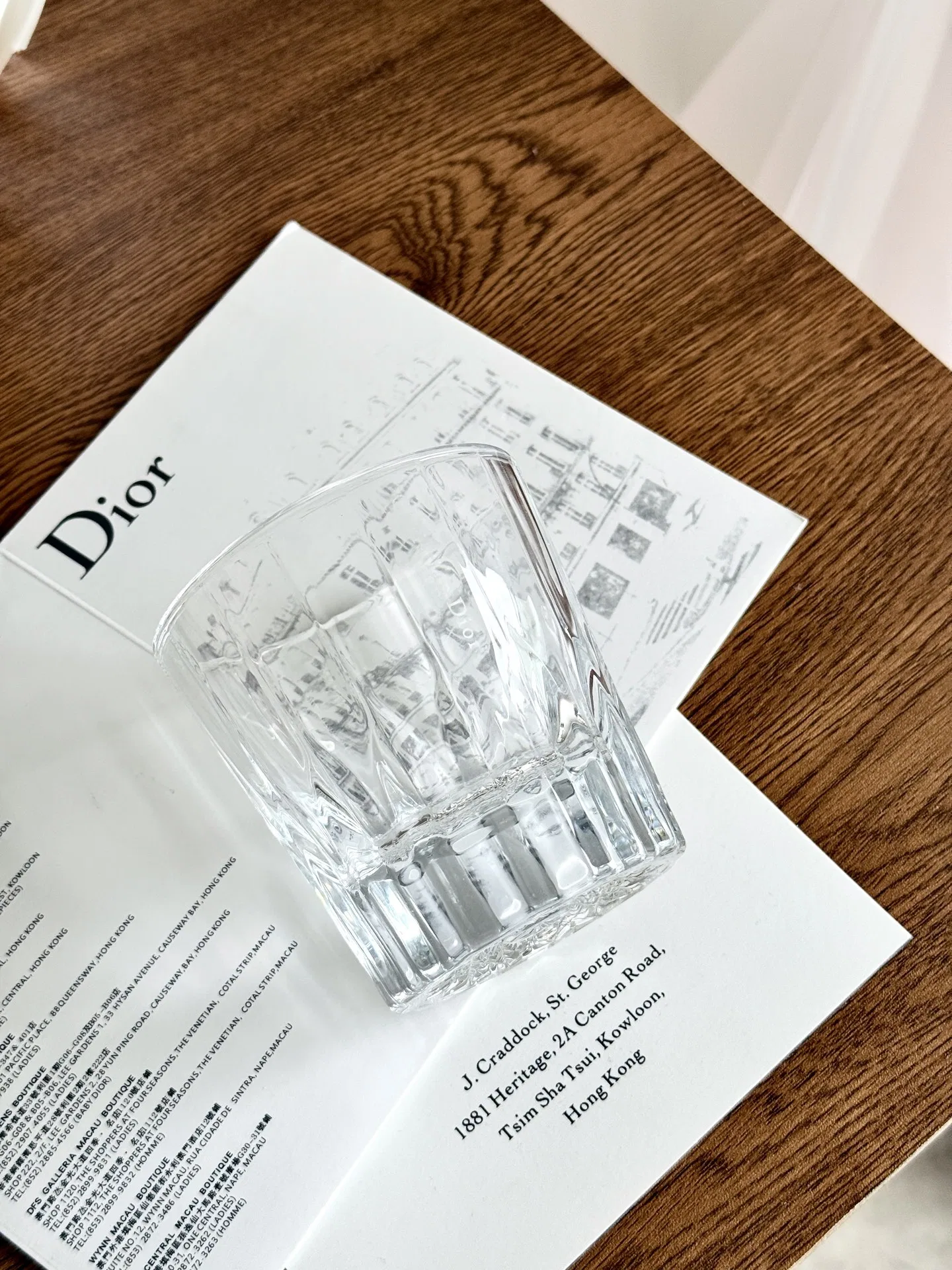 DIO 27FW HEYSUYT 069 유리컵세트 51