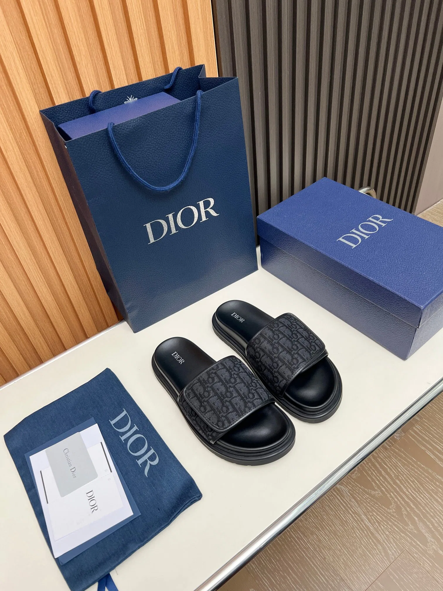 DIO 27FW VDWLMEJ 002 슬리퍼 7