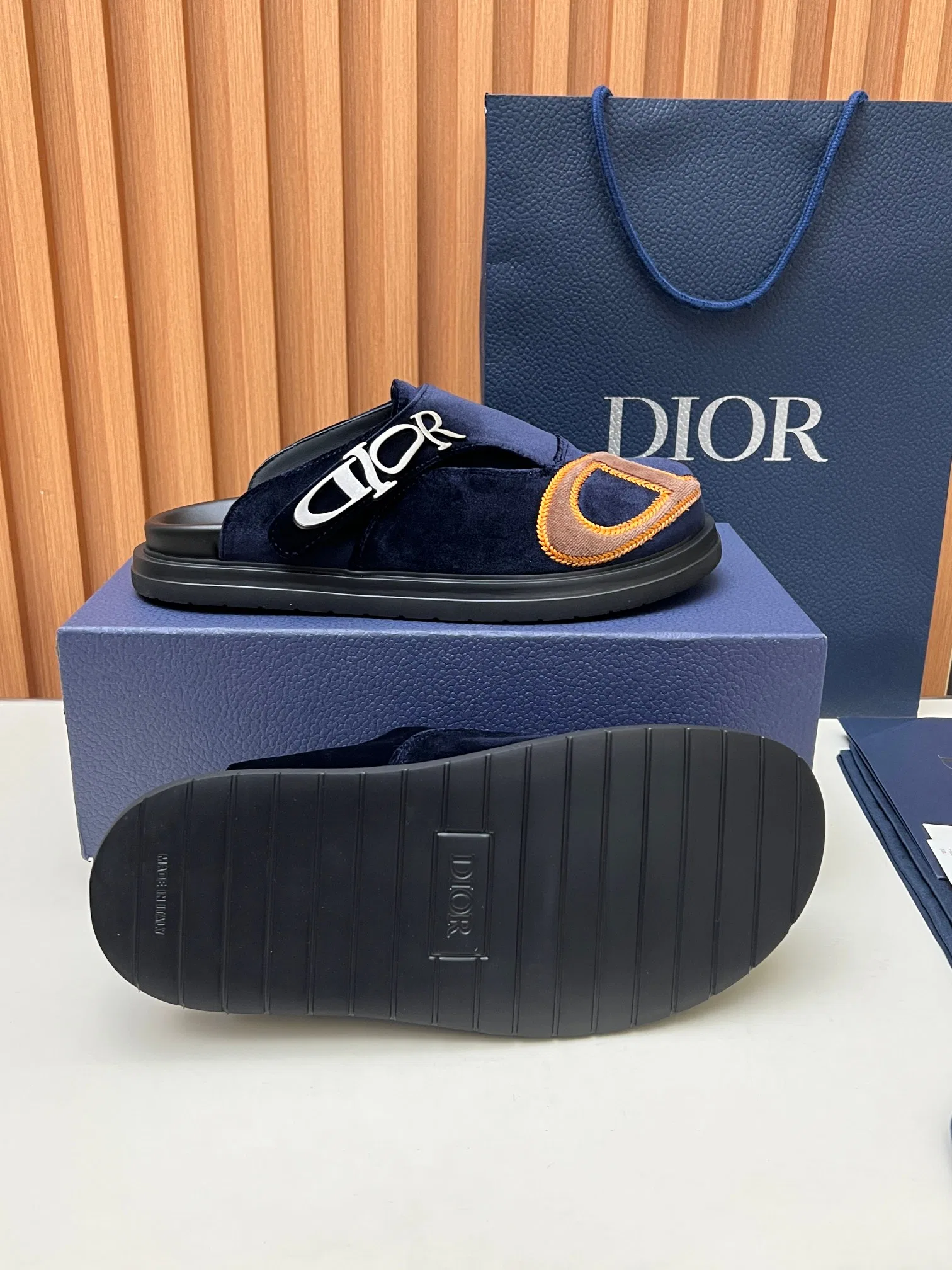 DIO 27FW VDWLMEJ 008 슬리퍼 7