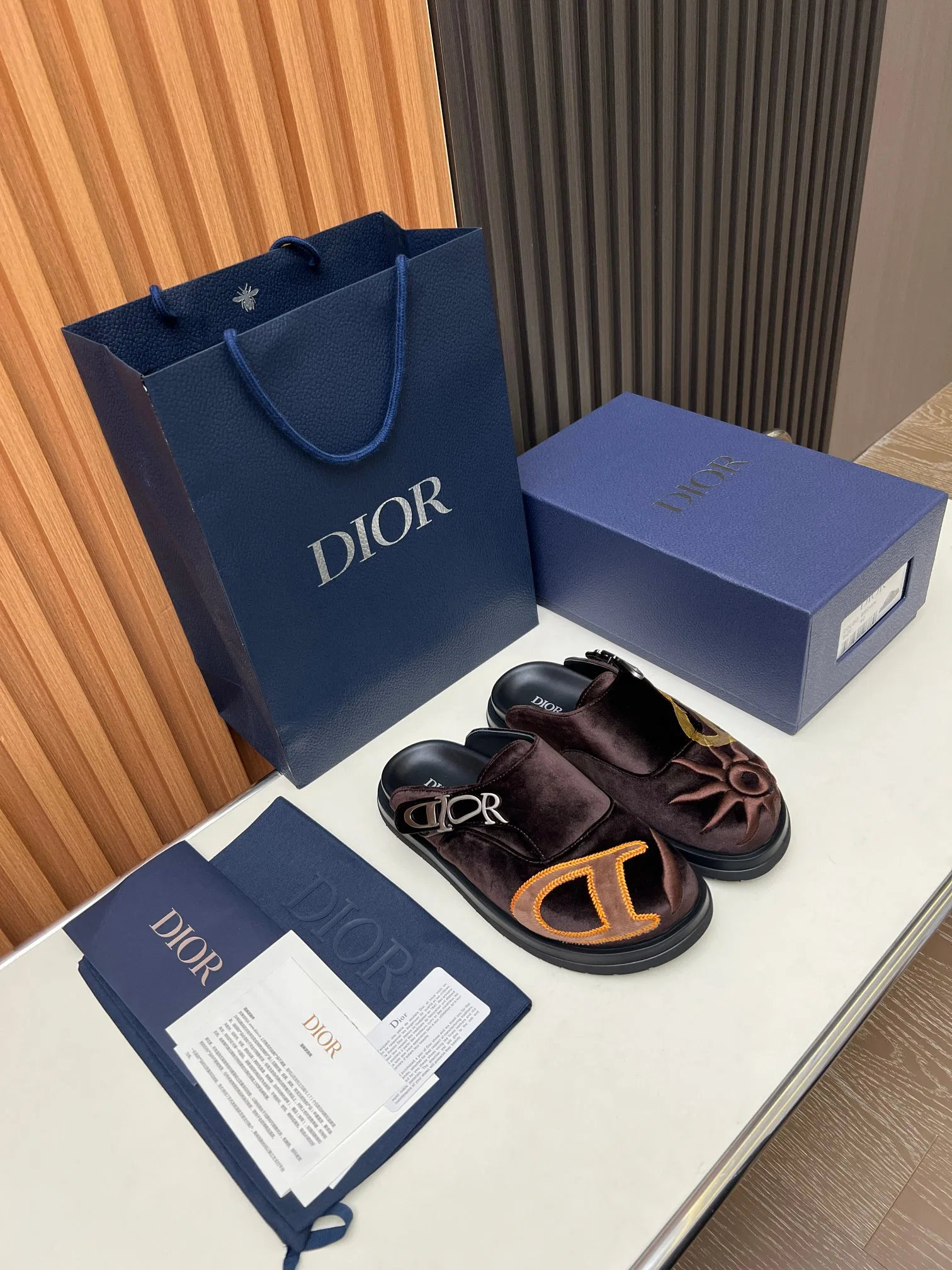 DIO 27FW VDWLMEJ 008 슬리퍼 16
