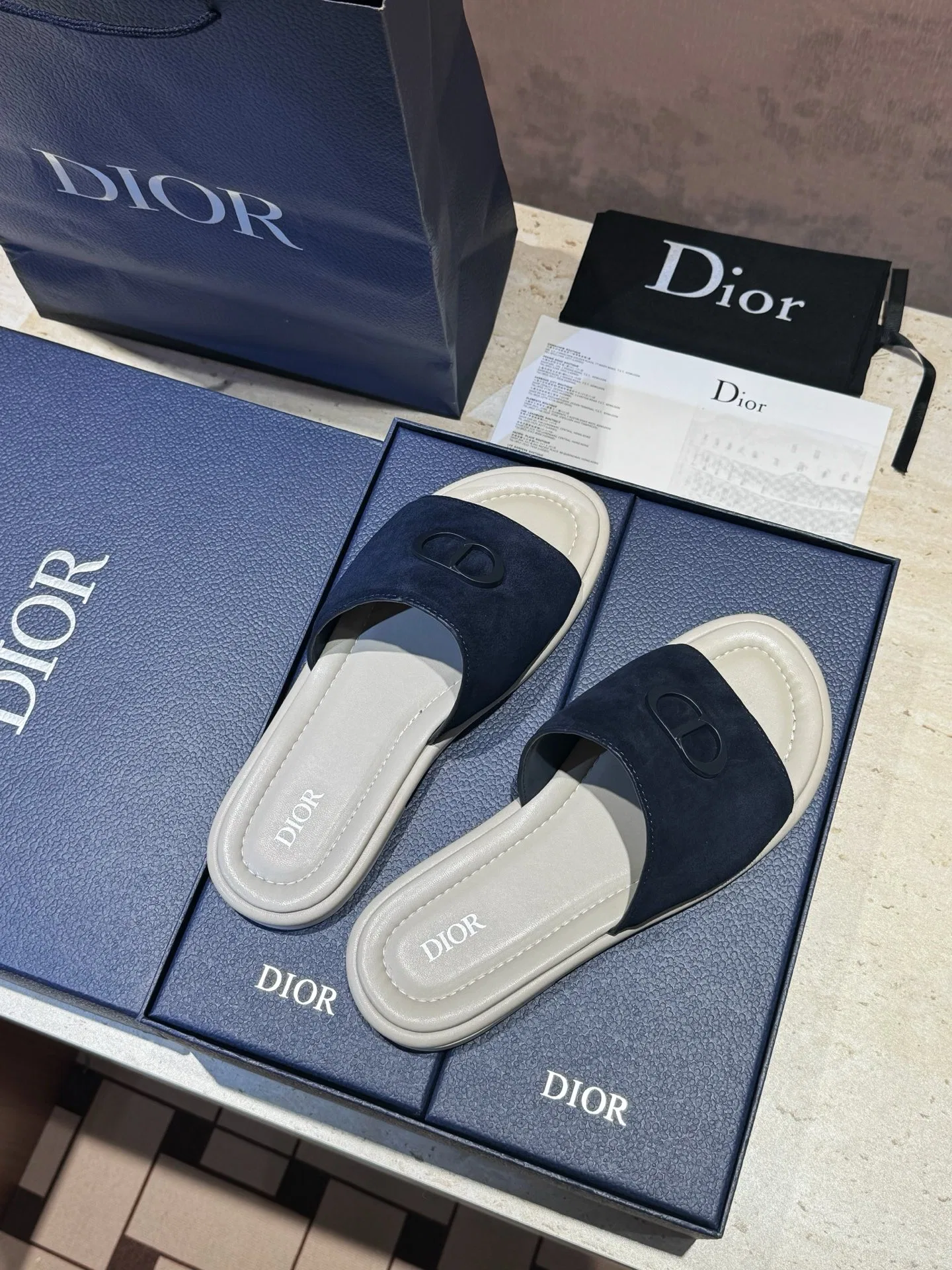 DIO 27FW VDWLMEJ 030 슬리퍼 8