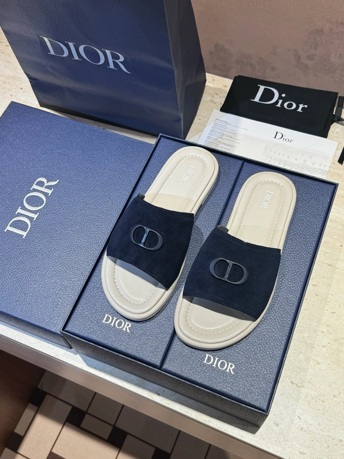 DIO 27FW VDWLMEJ 030 슬리퍼 9