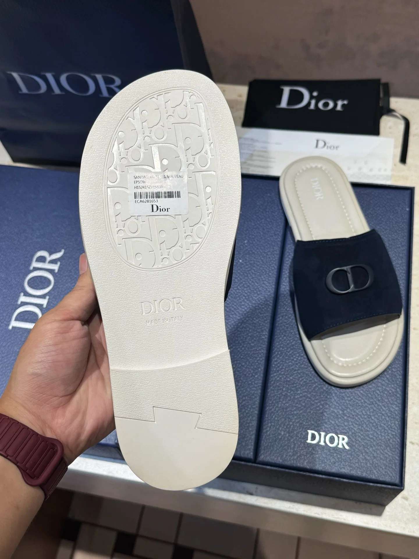 DIO 27FW VDWLMEJ 030 슬리퍼 12