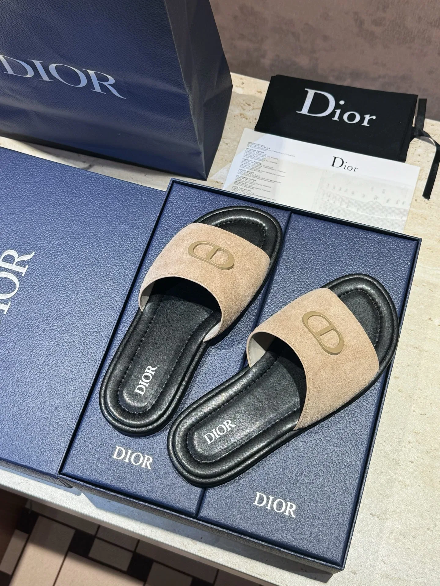 DIO 27FW VDWLMEJ 030 슬리퍼 14