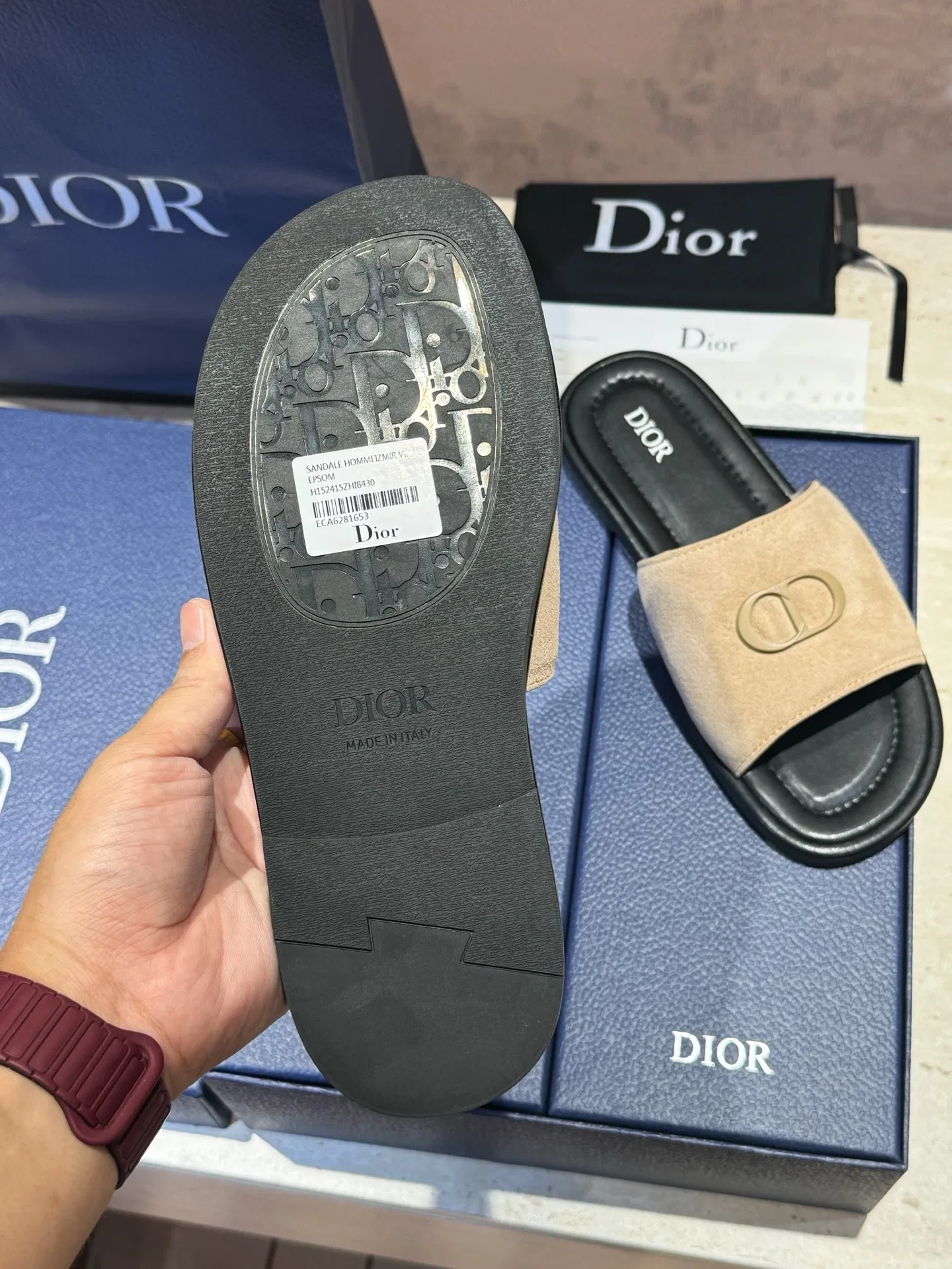 DIO 27FW VDWLMEJ 030 슬리퍼 18