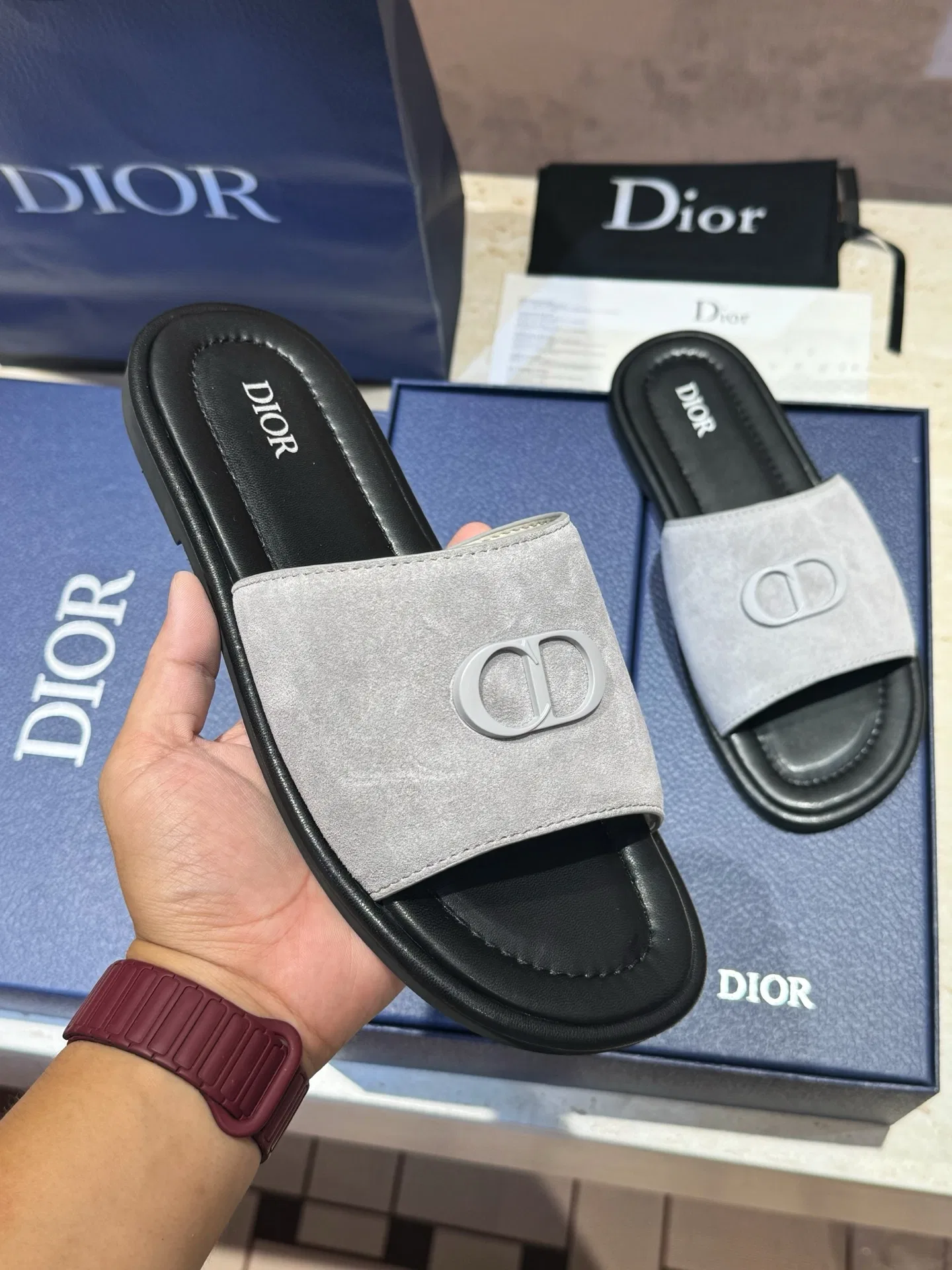 DIO 27FW VDWLMEJ 030 슬리퍼 19