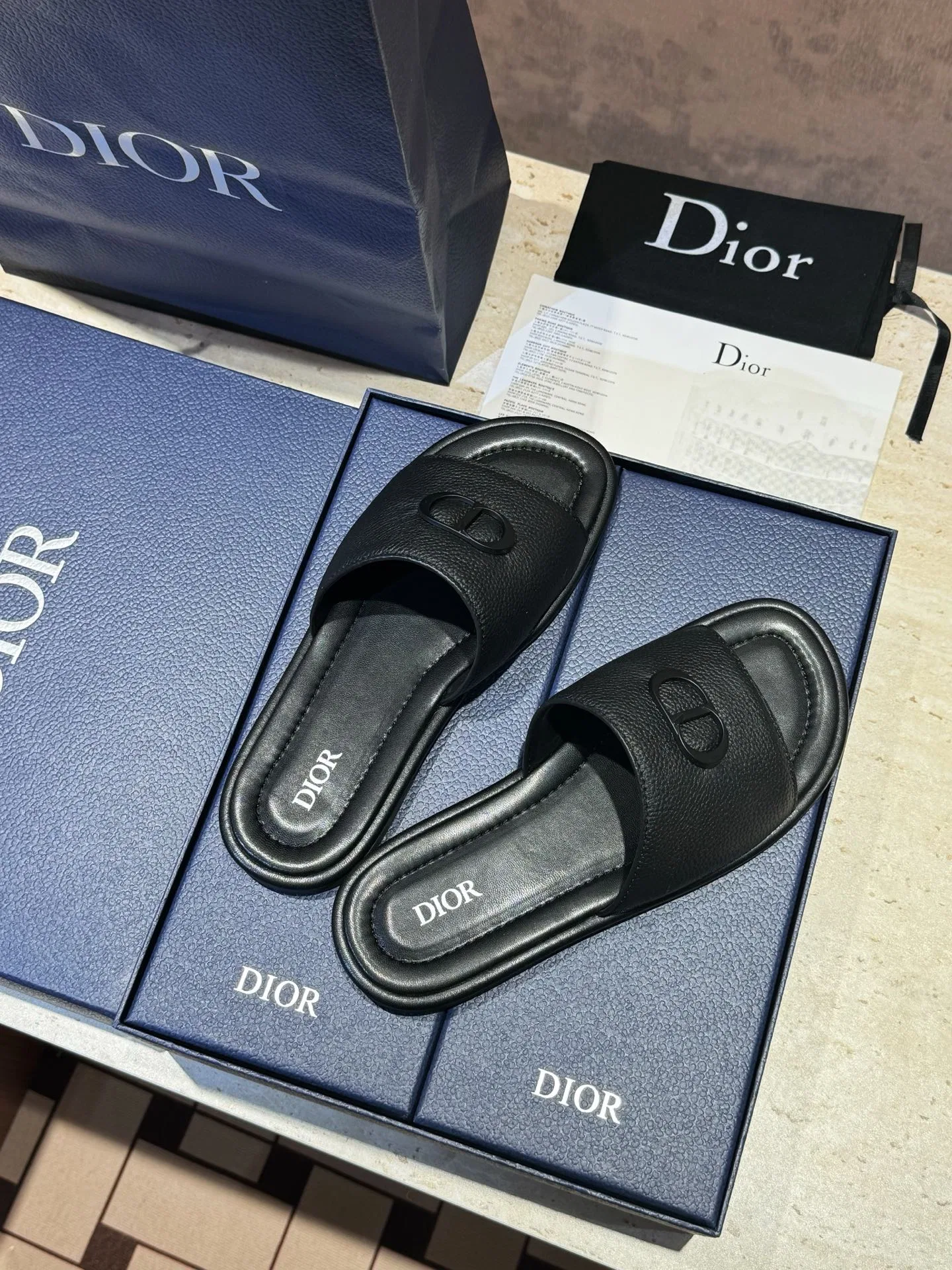 DIO 27FW VDWLMEJ 031 슬리퍼 8