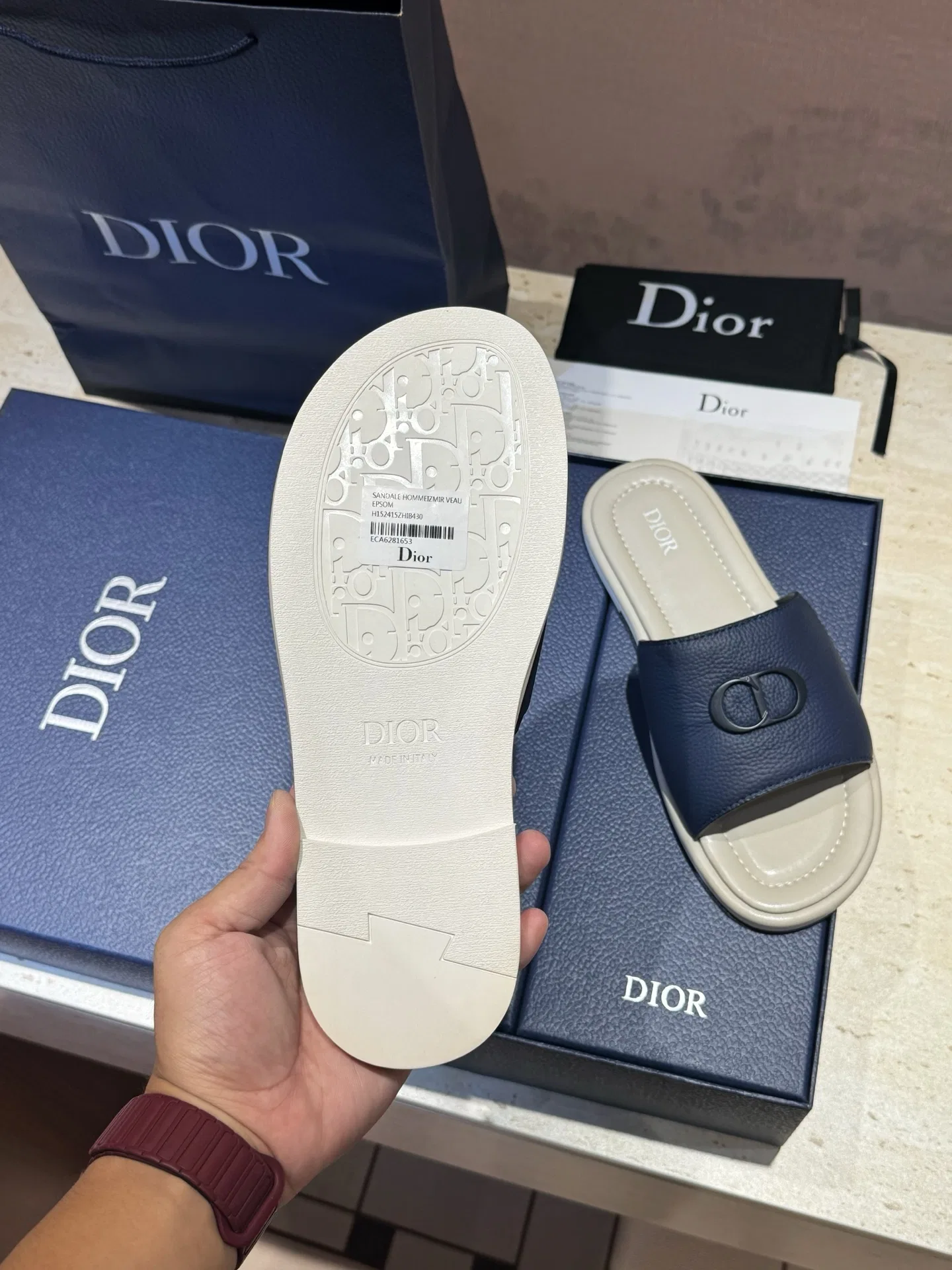 DIO 27FW VDWLMEJ 031 슬리퍼 18