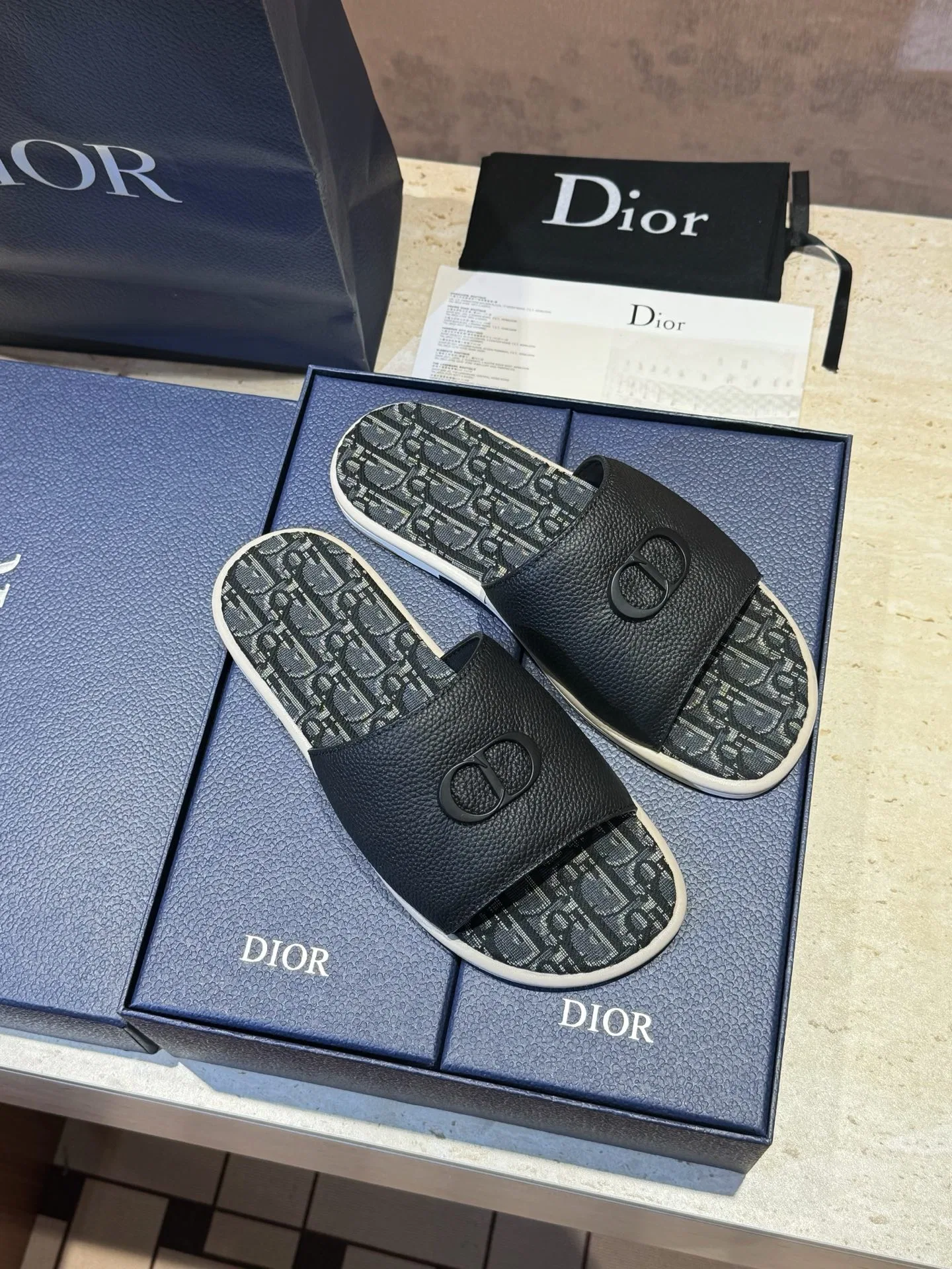 DIO 27FW VDWLMEJ 031 슬리퍼 21