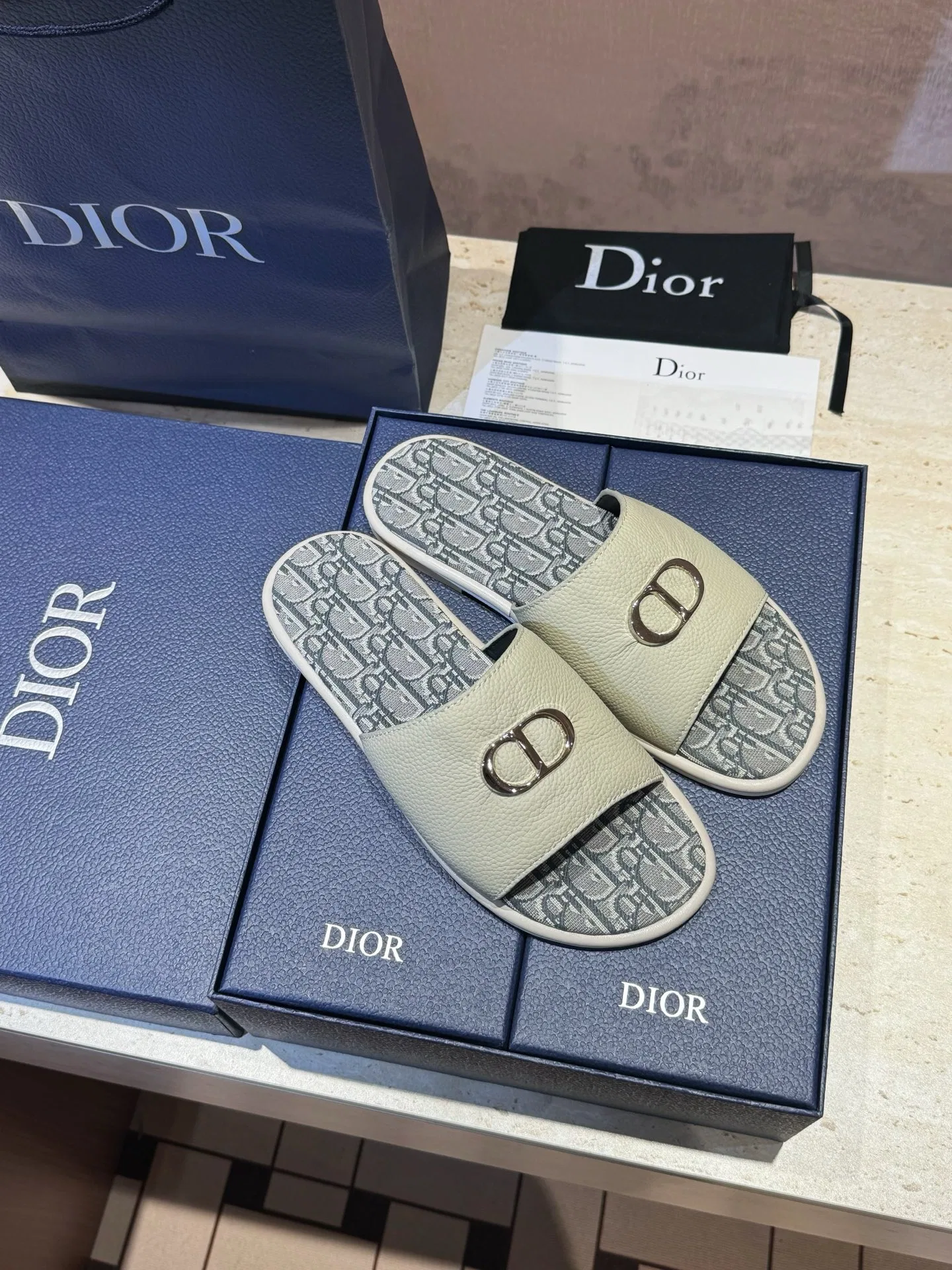 DIO 27FW VDWLMEJ 031 슬리퍼 26