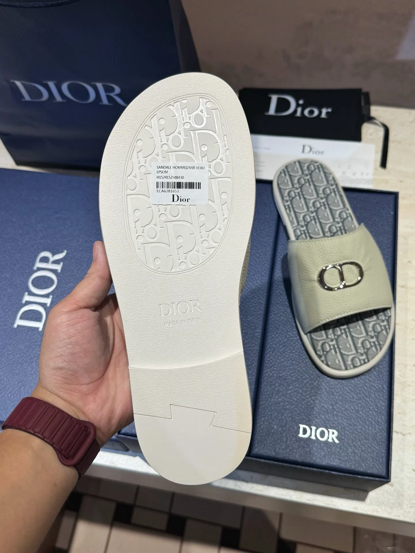DIO 27FW VDWLMEJ 031 슬리퍼 29