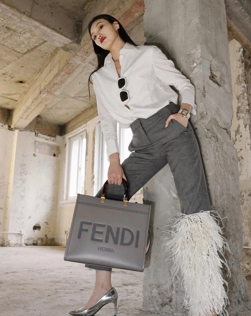 FEN 27FW CMBSDWE 008 토트백 13