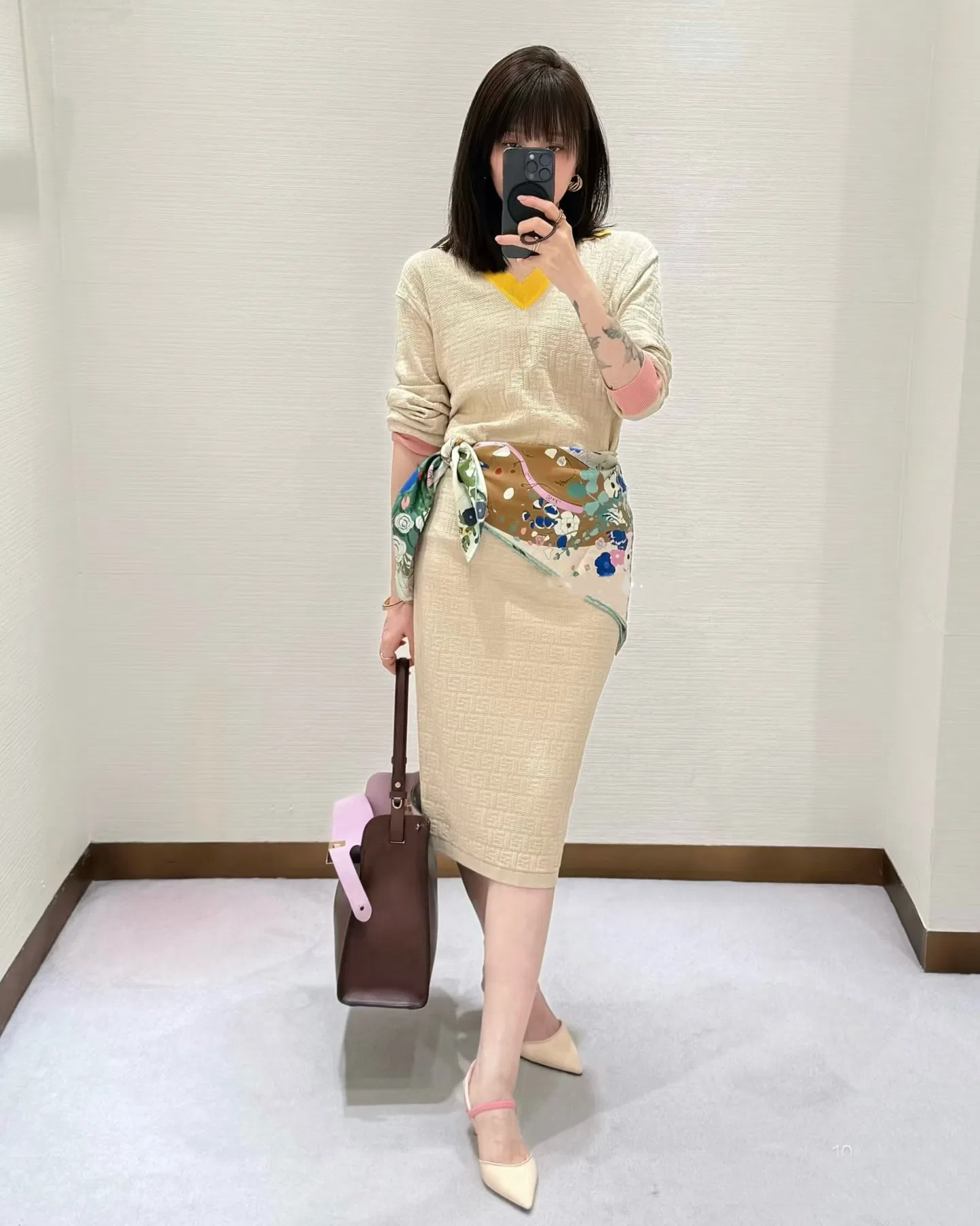 FEN 27FW CMBSDWE 039 숄더백 55