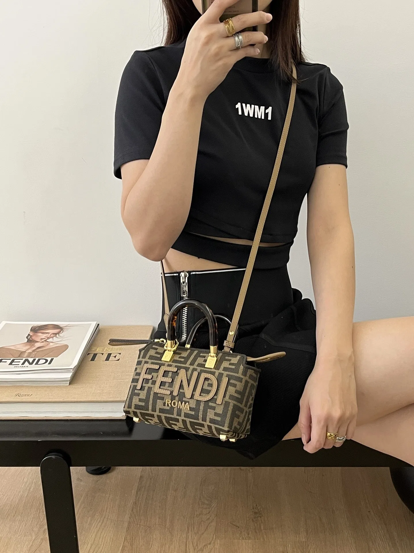 FEN 27FW CMBSDWE 070 미니백 12