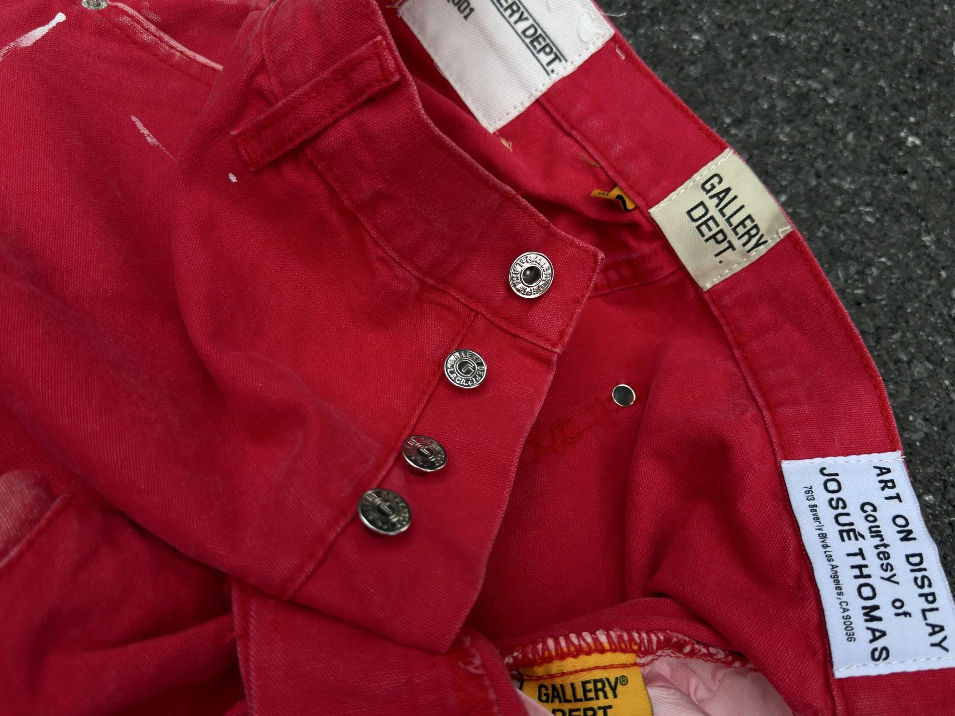 GALLERYDEPT 27FW QWVMJIZ 015 데님팬츠 7