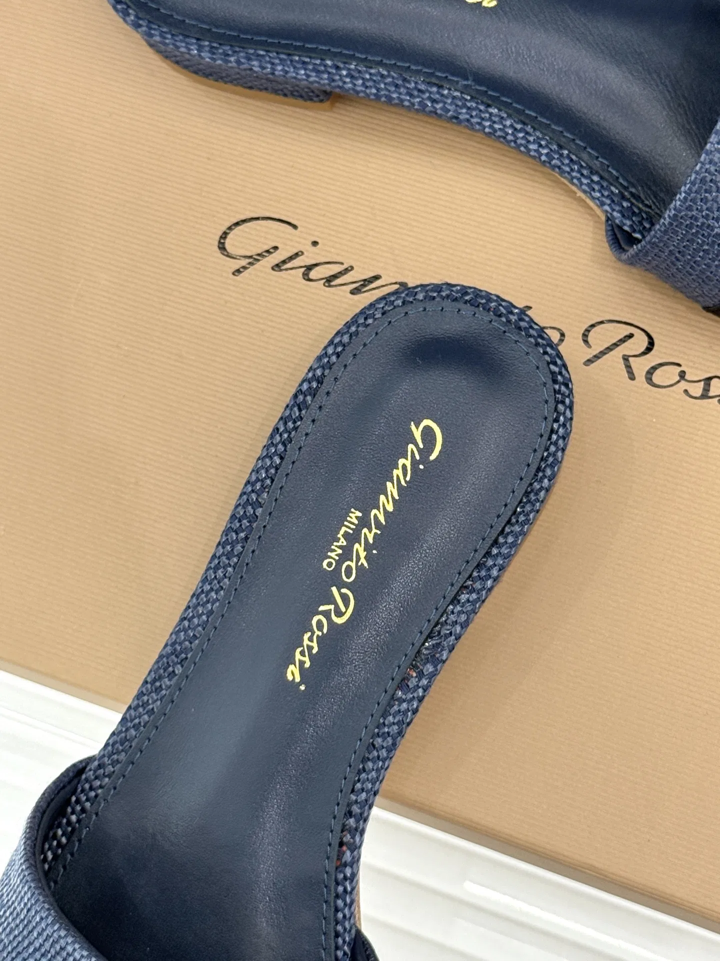 GIANVITO 27FW GLPNTPN 001 슬리퍼 8