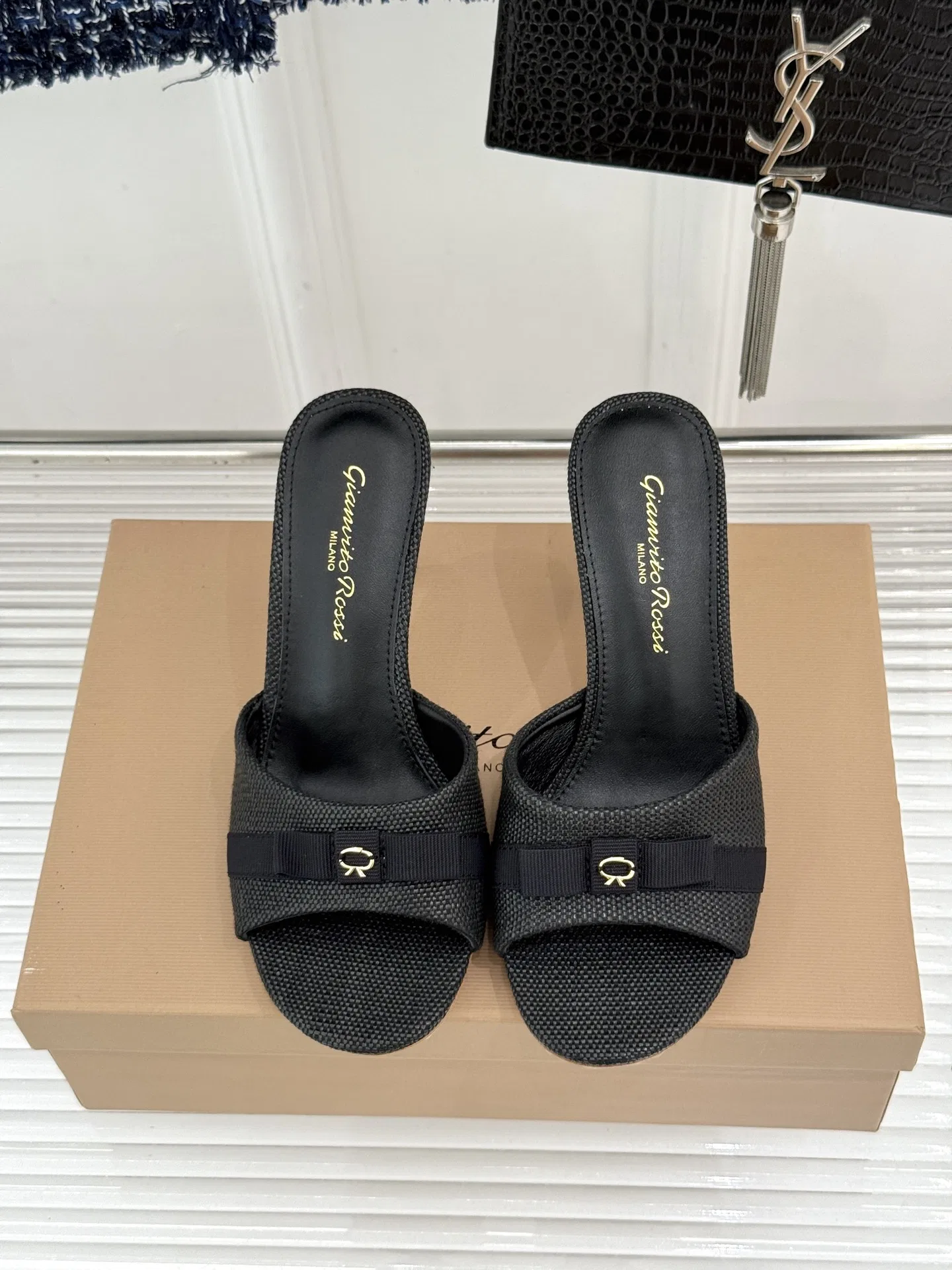 GIANVITO 27FW GLPNTPN 001 슬리퍼 13