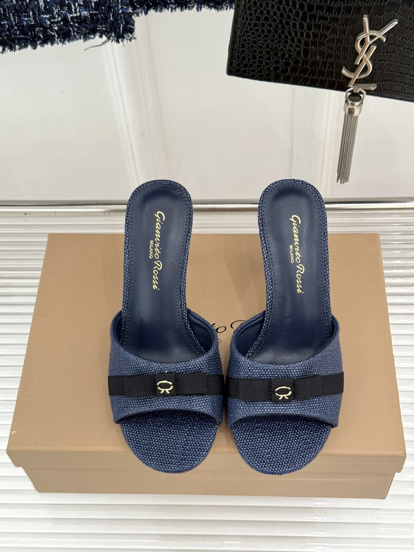 GIANVITO 27FW GLPNTPN 001 슬리퍼 21