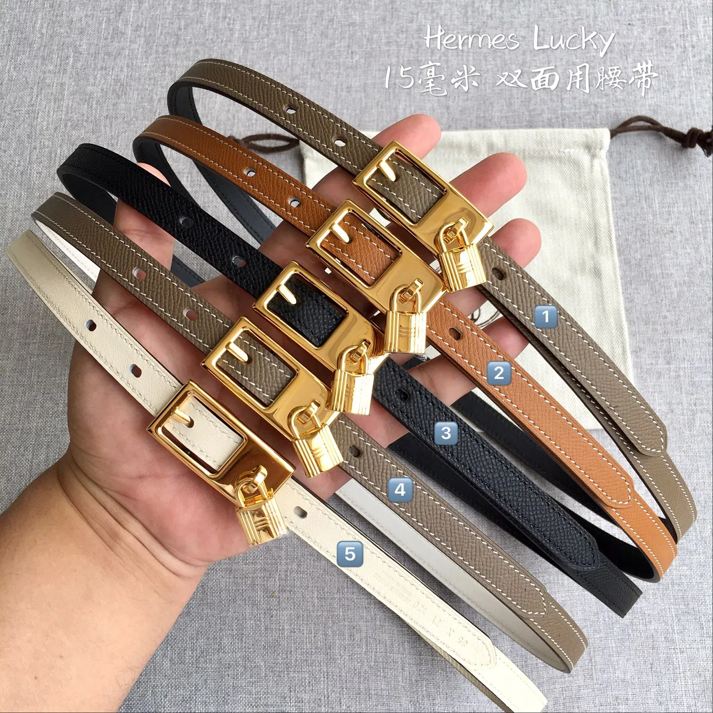 HER 27FW DCFARNA 001 벨트 33