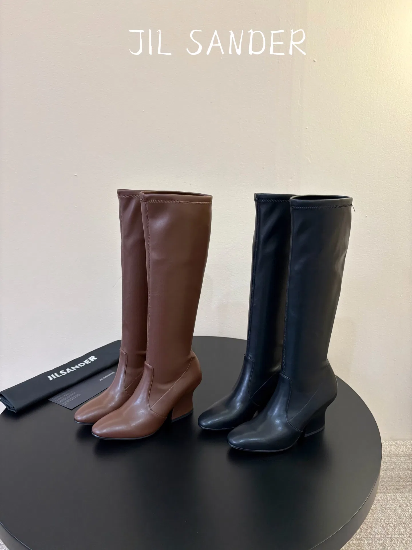 JIL 27FW FUABRPH 002 부츠 25