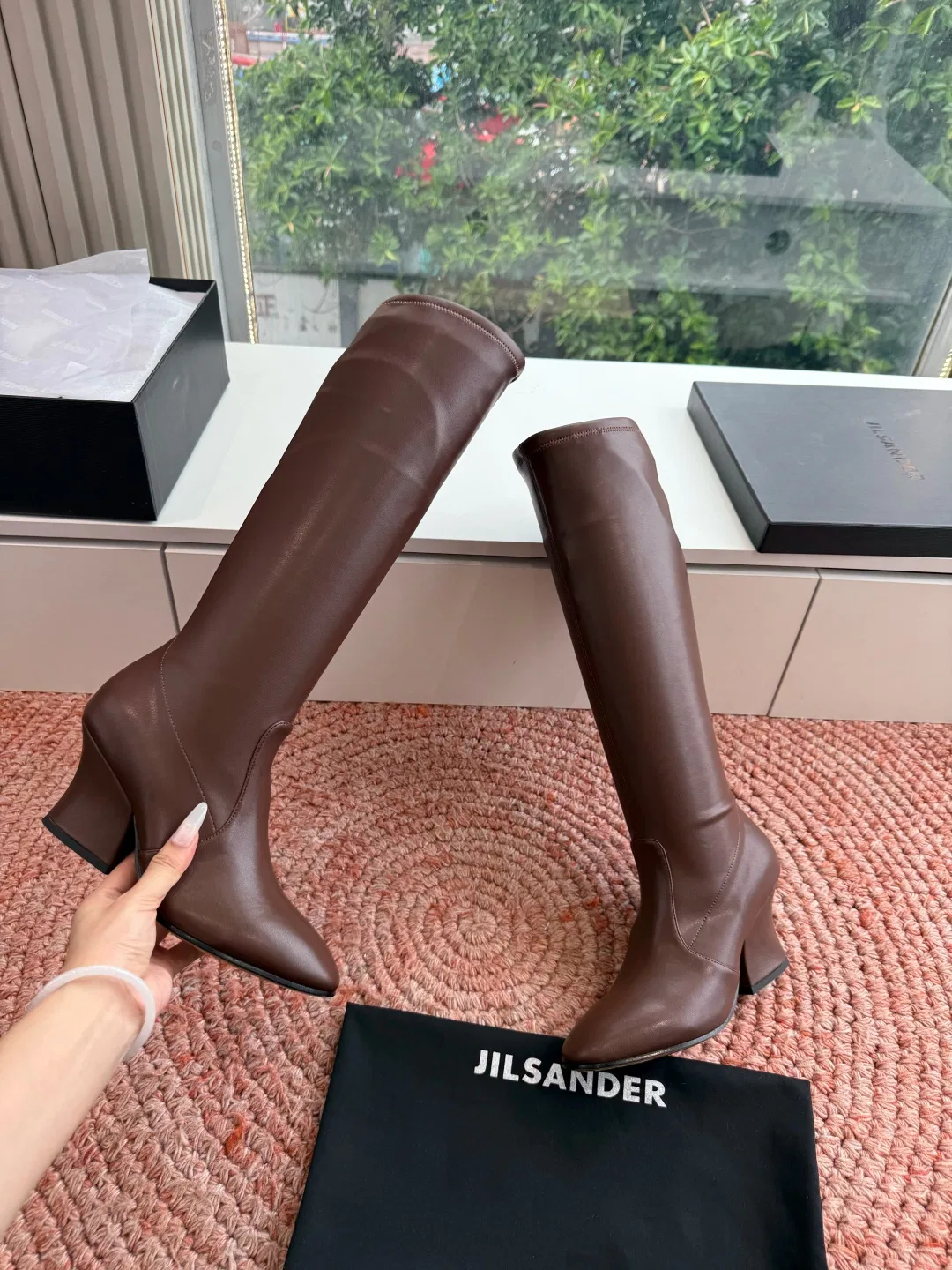 JIL 27FW FUABRPH 004 부츠 16